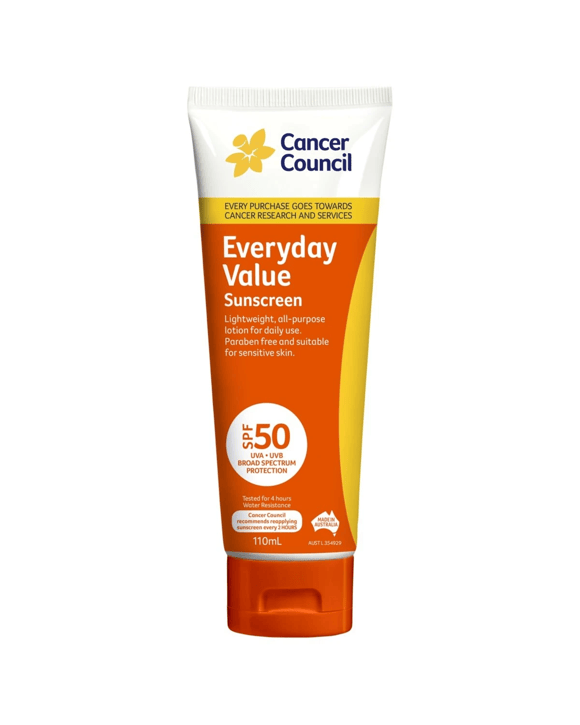 Cancer Council Everyday Value SPF50 Sunscreen 110ml