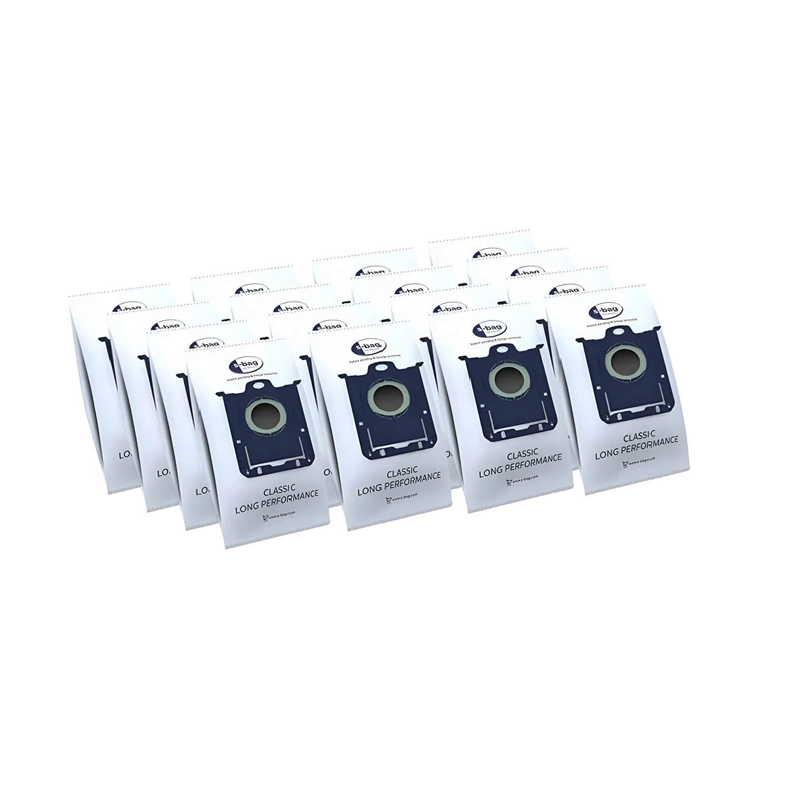 3 Electrolux 16 Dust Bags Long Performance S-Bag (UMP3S) - Blue, 3 of 4