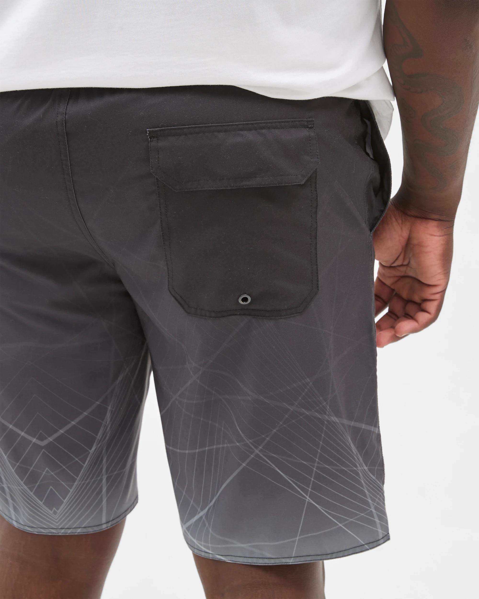 6 Target Man Plus Plus Size Swim Boardshorts BLACK, 6 of 7