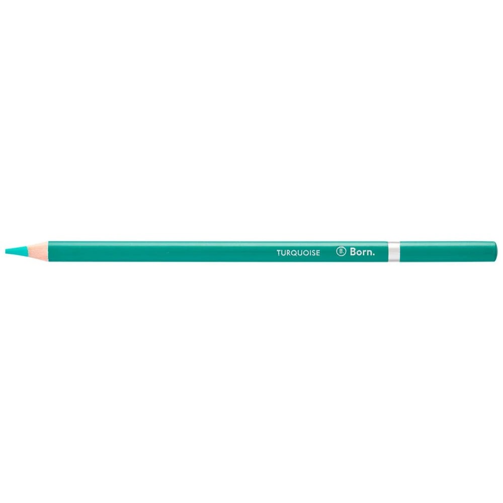 1 Born Premium Colour Pencil Turquoise, 1 of 3