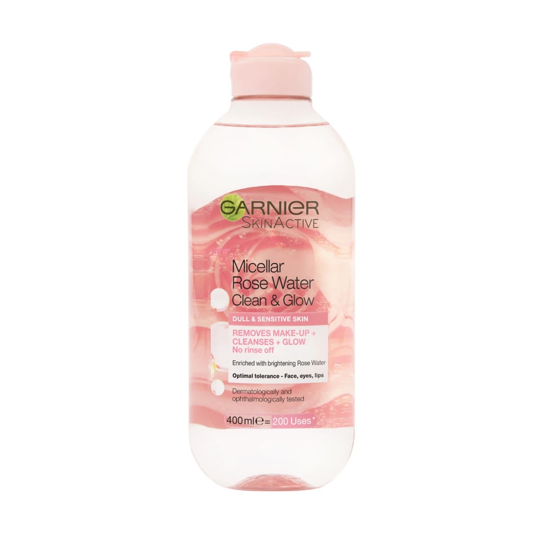 1 Garnier SkinActive Micellar Rose Water 400ml, 1 of 5