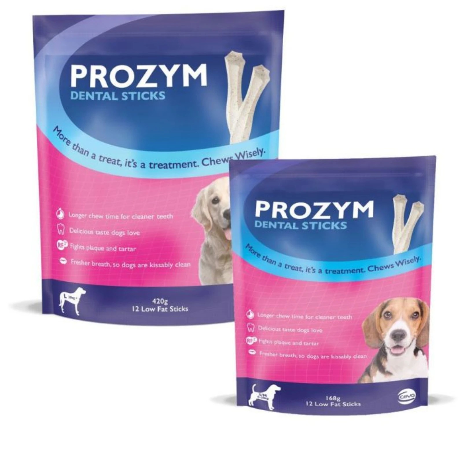 2 Prozym Dental Sticks - Large / 12 Chews, 2 of 2