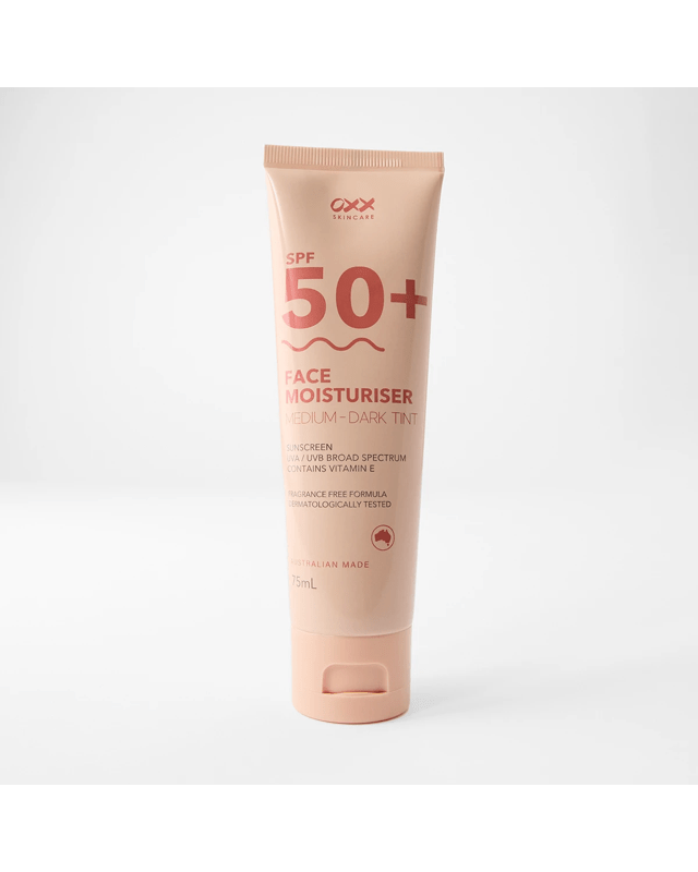 OXX Skincare SPF 50+ Face Moisturiser and Sunscreen 75ml - Vitam