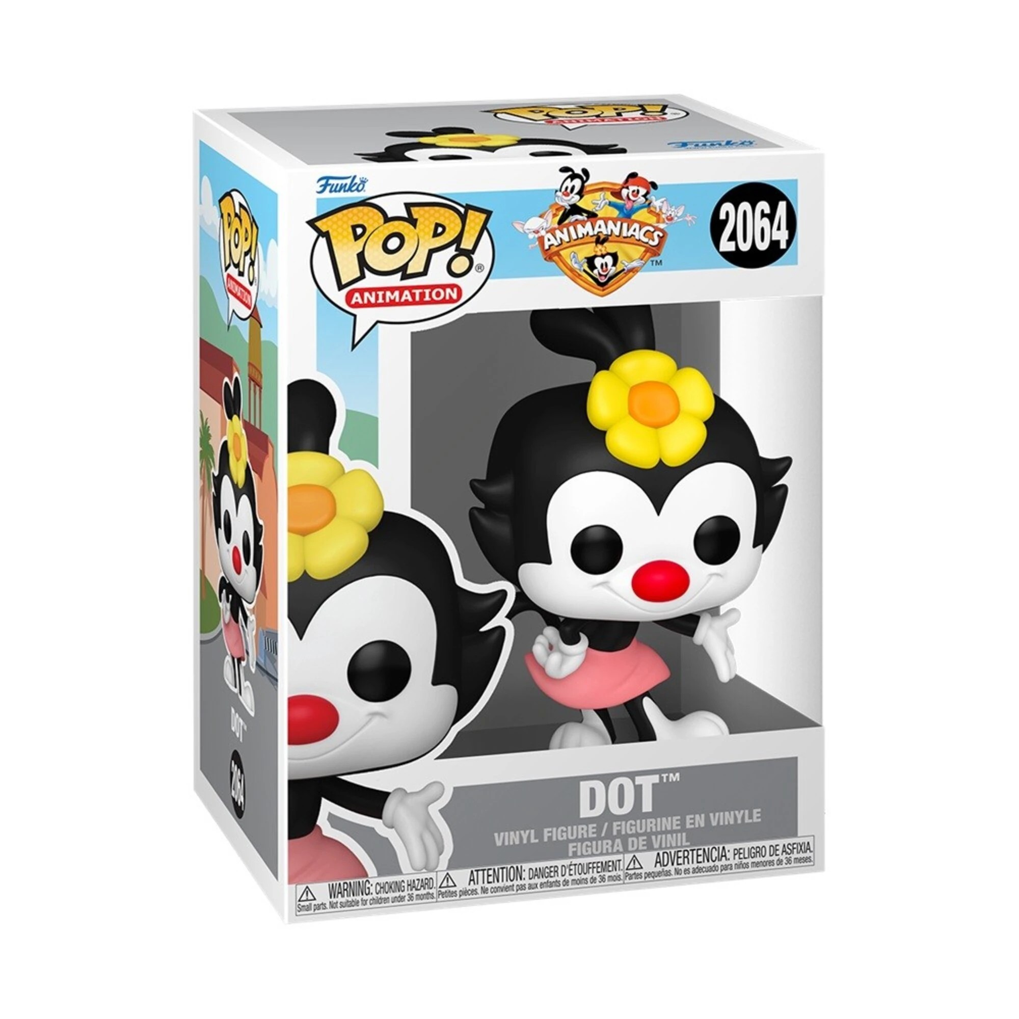 2 Warner Bros - Animaniacs - Dot Warner Pop! Vinyl Figure, 2 of 2