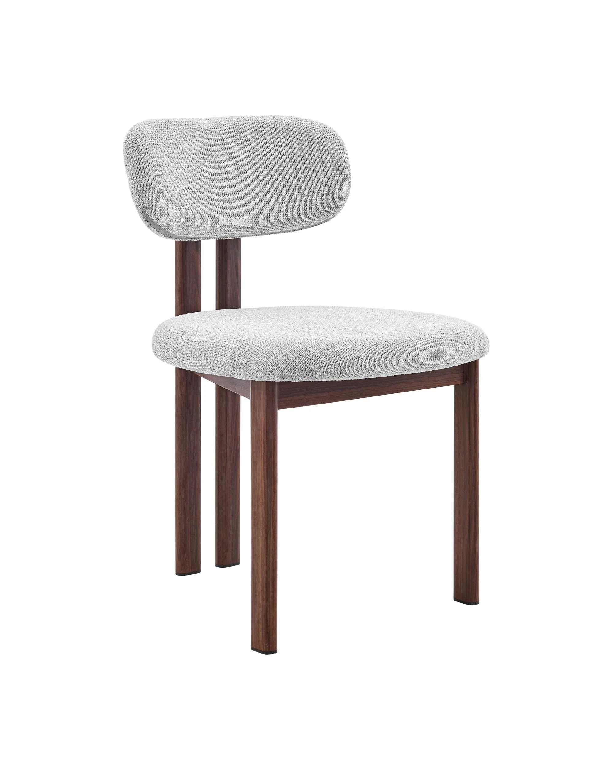3 Kodu Hilda Dining Chairs Pair Set of Two - Grey, 3 of 10