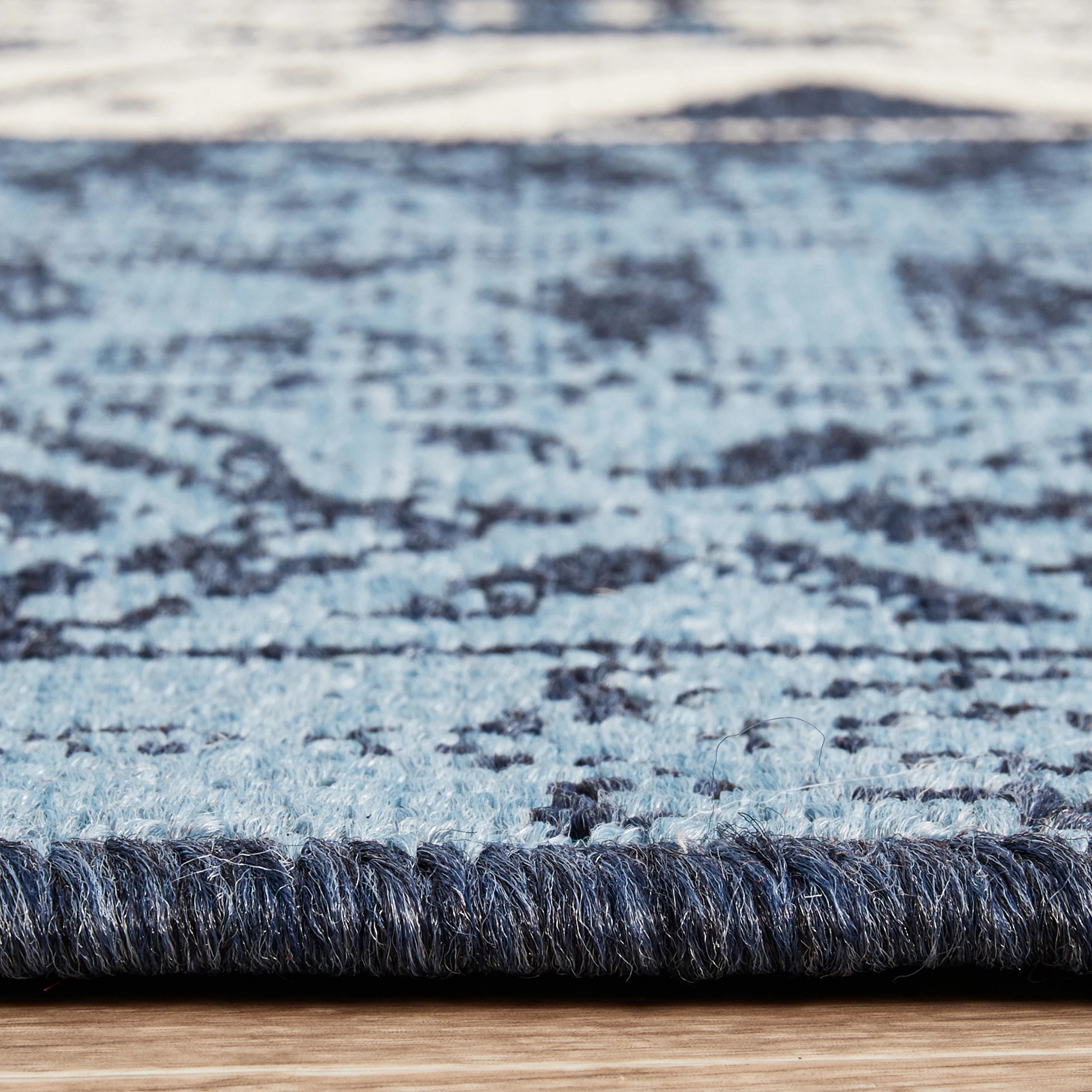 7 Common Ground Rugs Coastline 3333 160x110cm - Small Outdoor Rug - Blue, 7 of 8