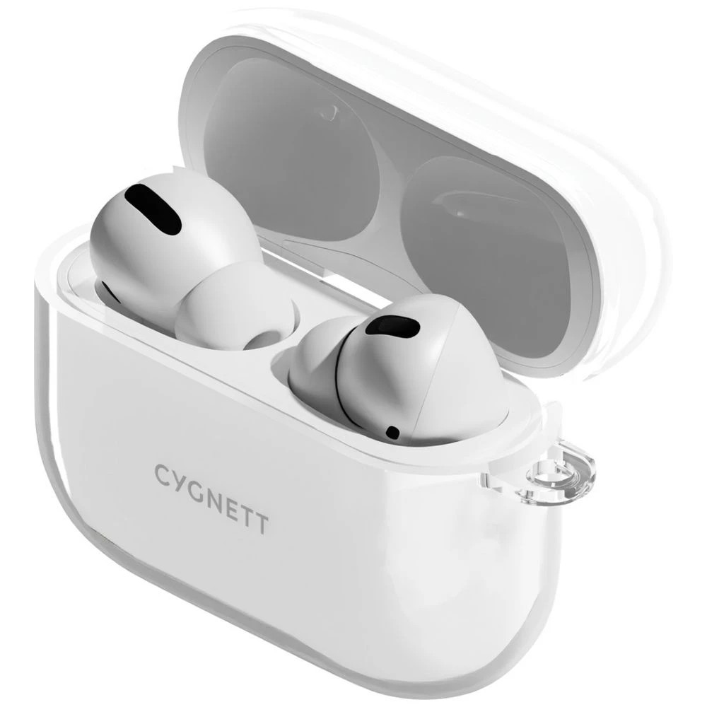 1 Cygnett AeroShield Protective Case AirPods Pro 1/2 Clear, 1 of 3