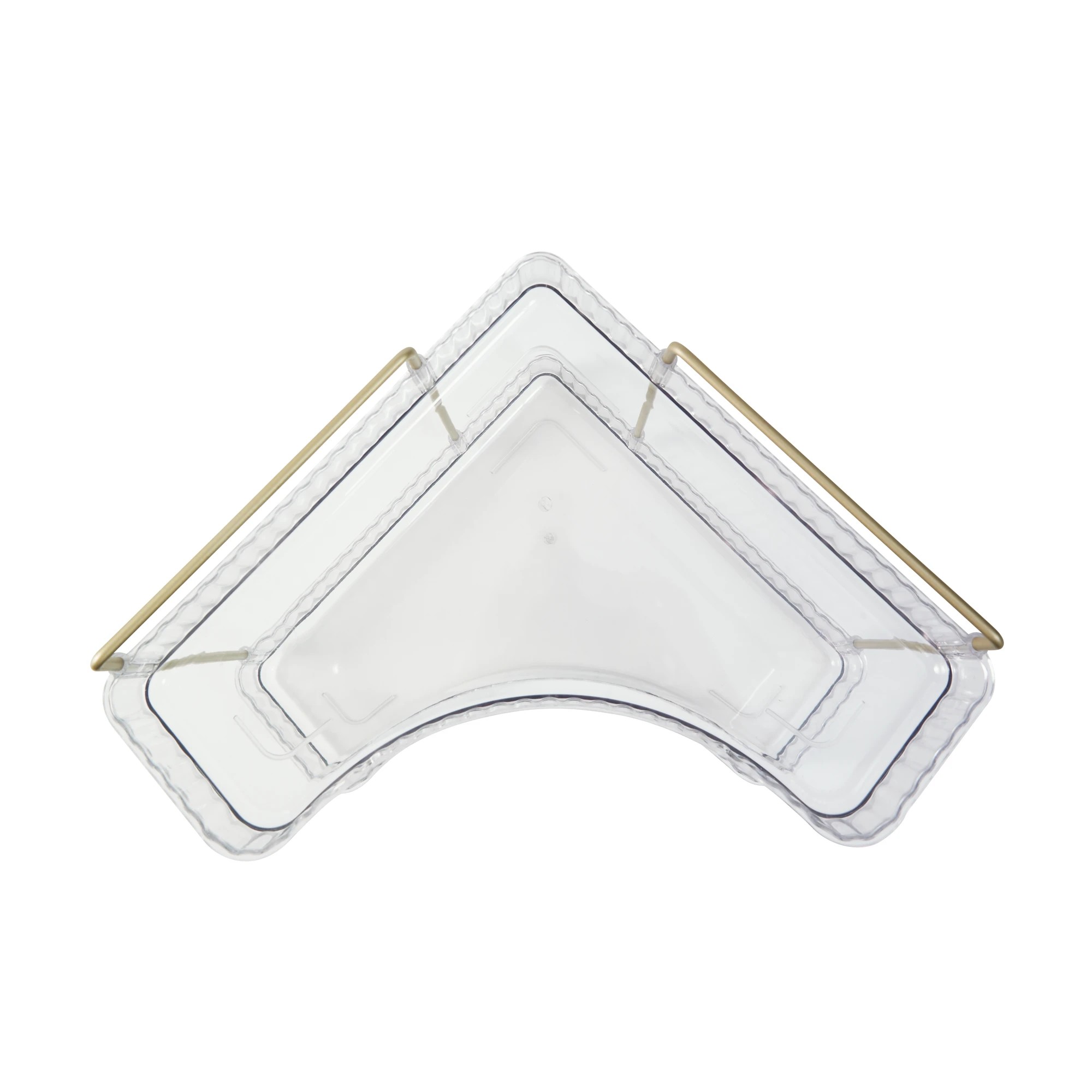 6 2 Tier Corner Bathroom Organiser, 6 of 8