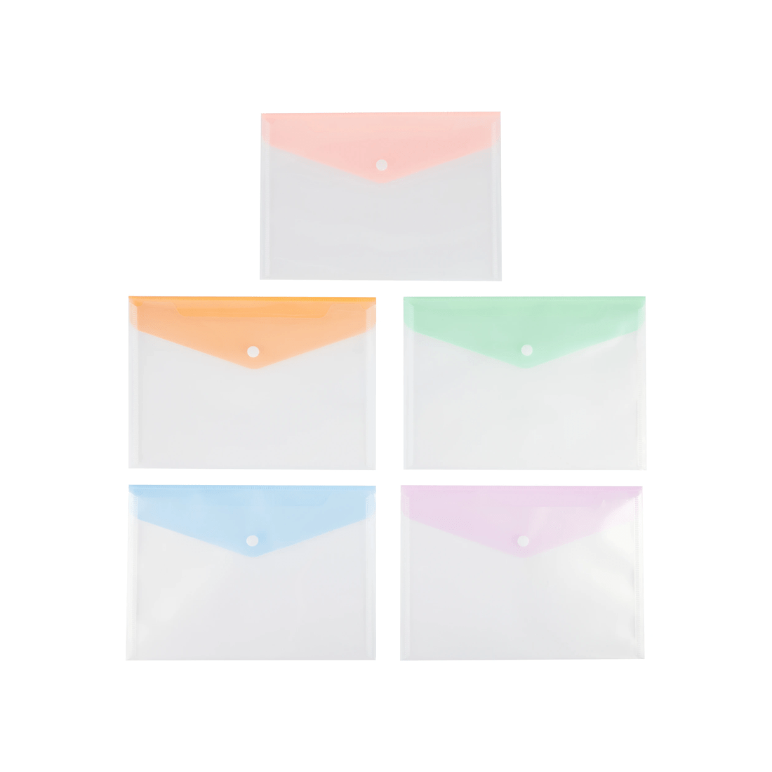 5 5 Pack Document Wallet, 5 of 7