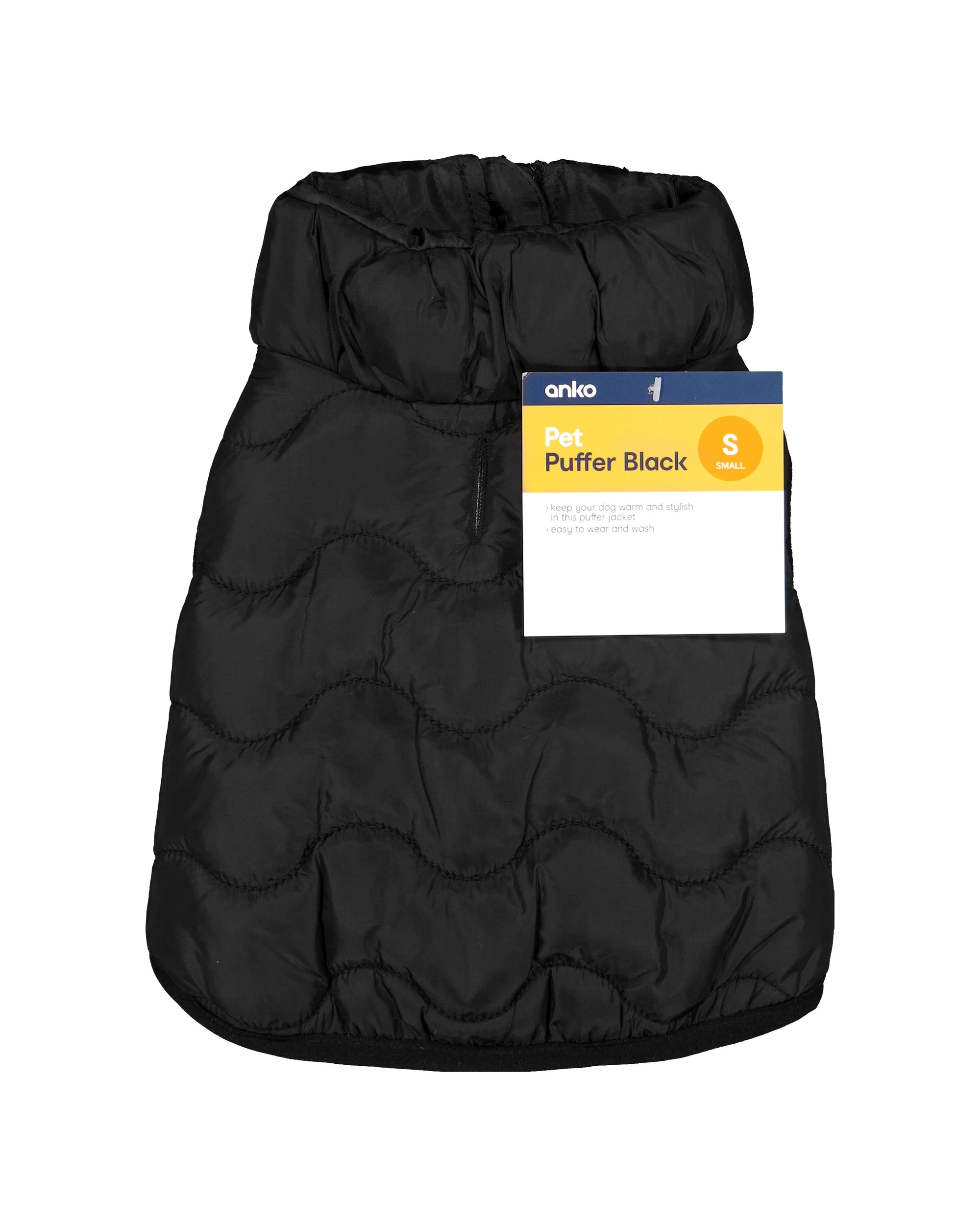 10 Pet Puffer - Small, Black, 10 of 10