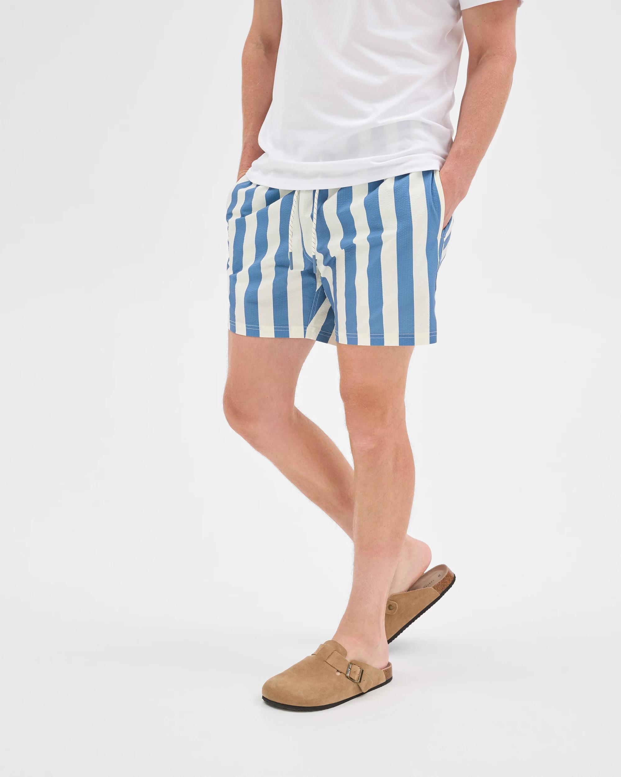 4 Target Man Seersucker Swim Volley Shorts , 4 of 6