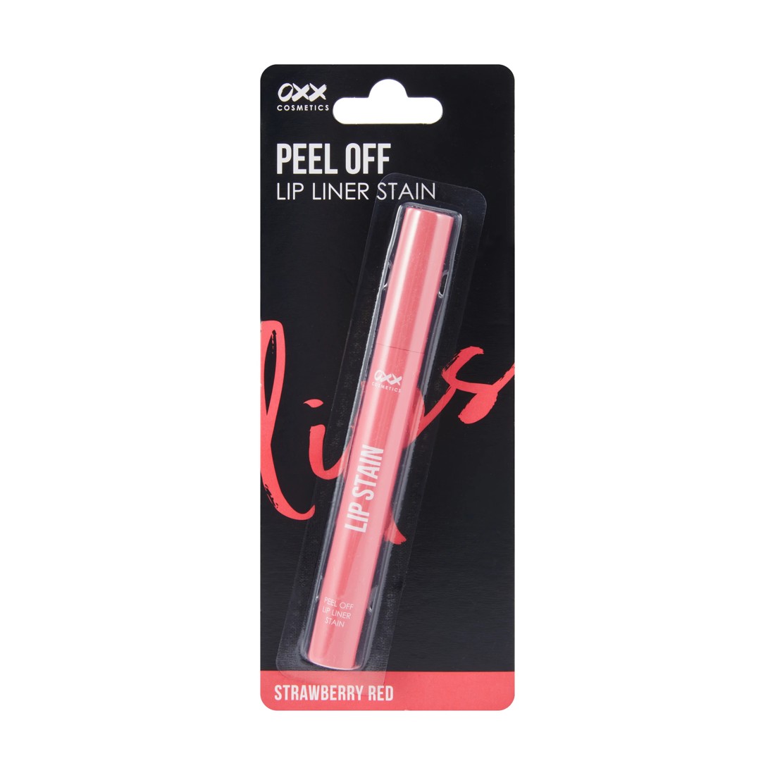 4 OXX Cosmetics Peel Off Lip Liner Stain - Strawberry Red, 4 of 4