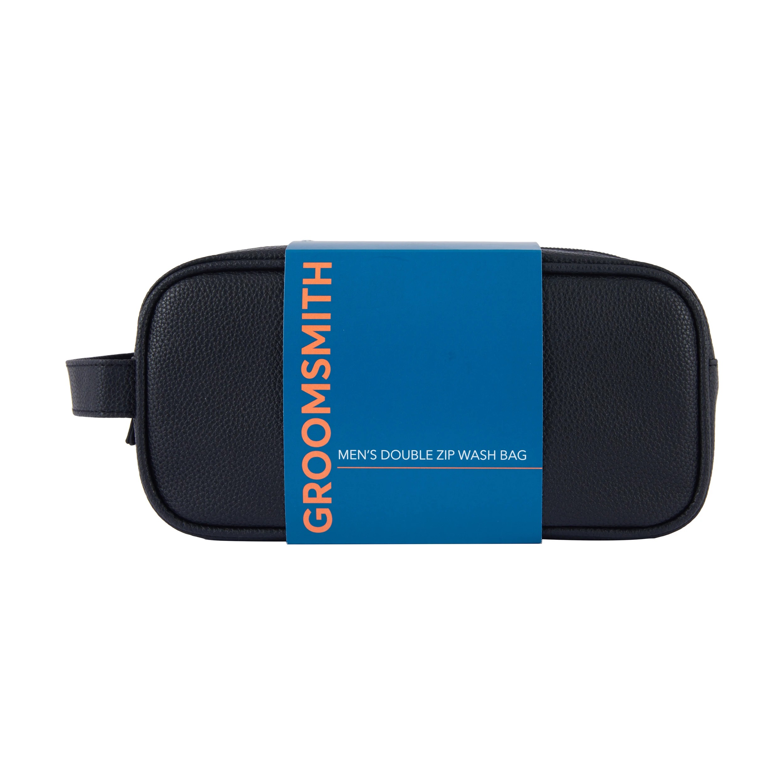 6 Groomsmith Men's Double Zip Wash Bag, 6 of 6