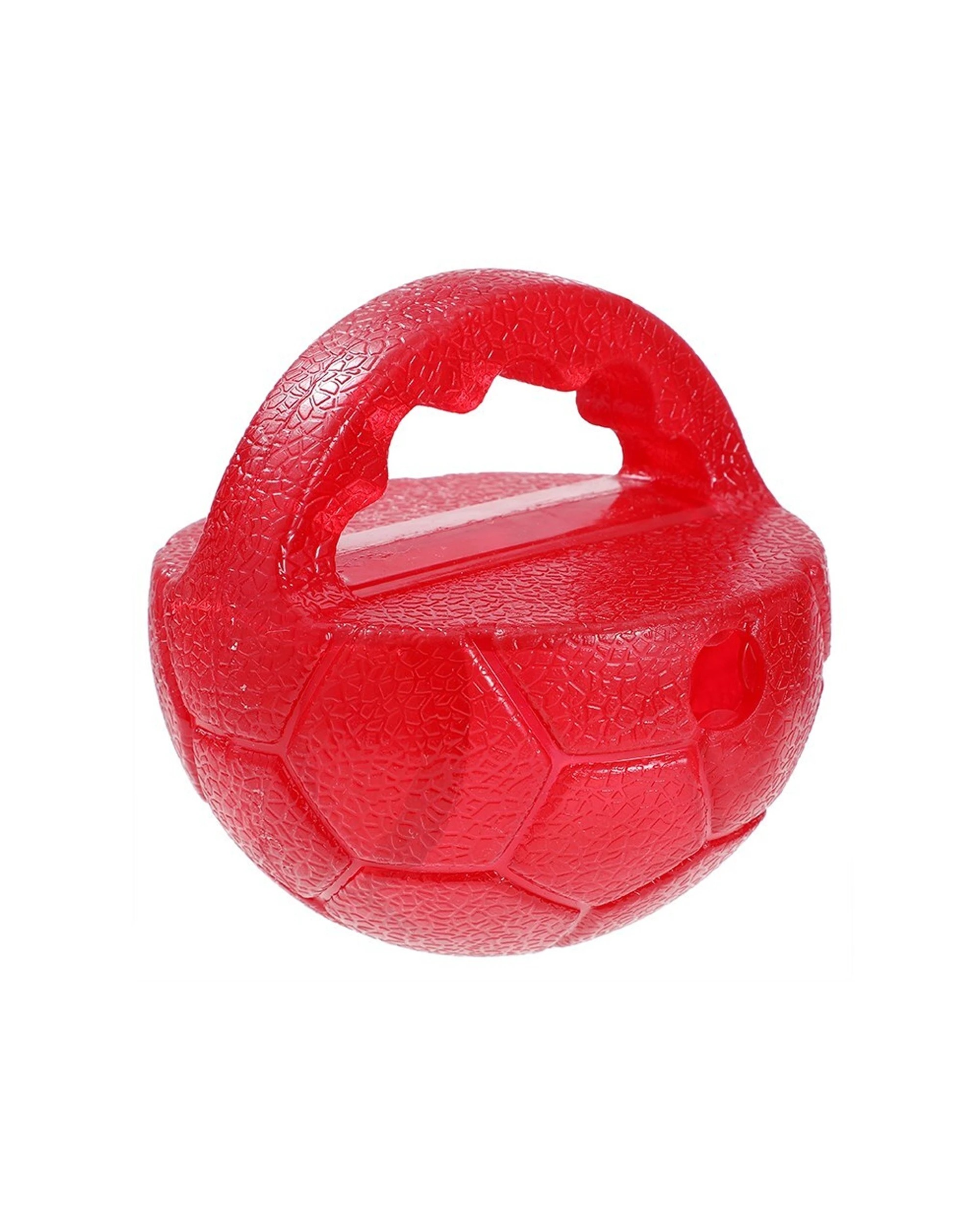 3 Paws And Claws 10cm Tpr Rubber Giggle Throw Ball Training Fetch Toy Red
 - Red, 3 of 7