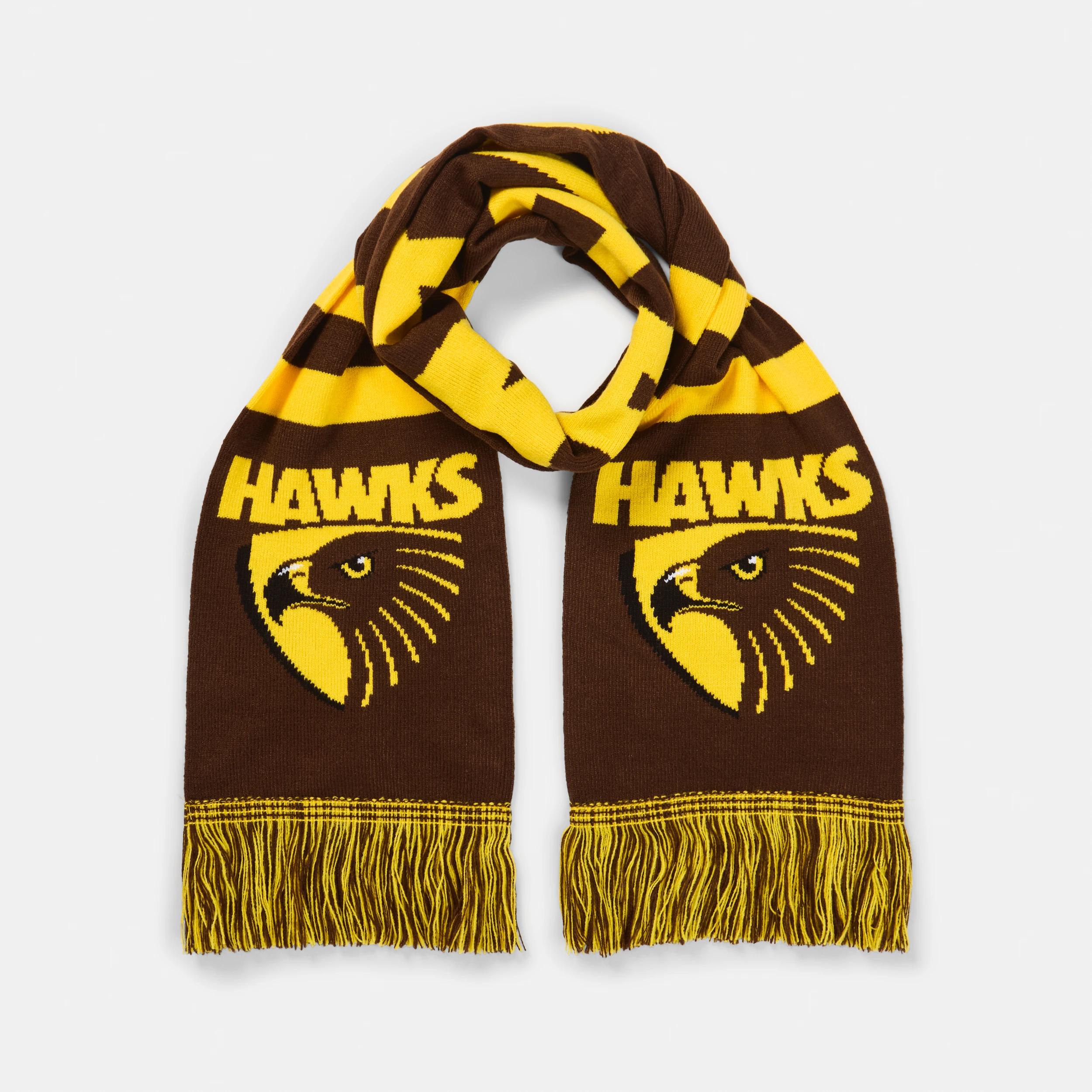 2 Official AFL Adult Scarf Hawthorn, 2 of 5