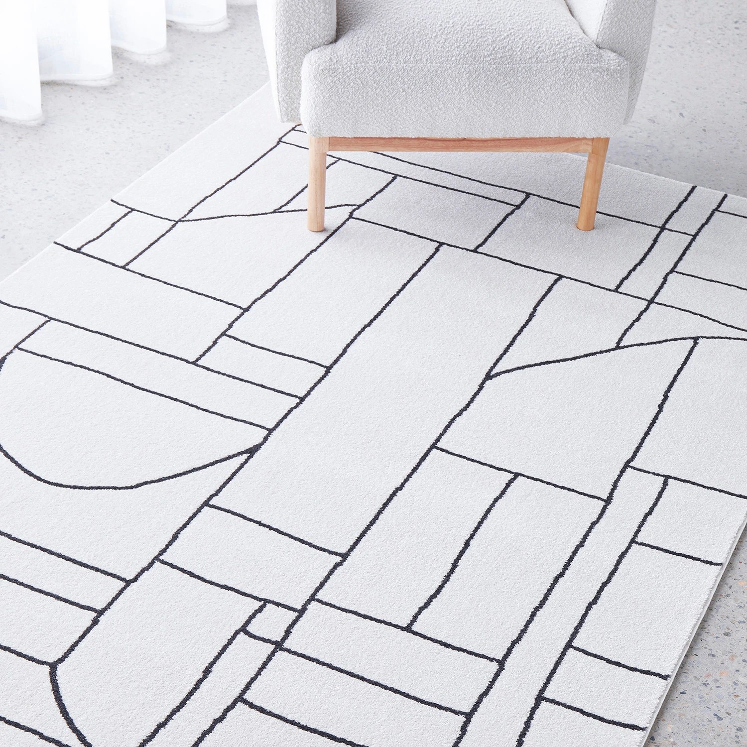 3 Common Ground Rugs Elysium Fleur 230x160cm - Medium Power Loomed Pet Friendly Floor Rug - Natural, 3 of 9