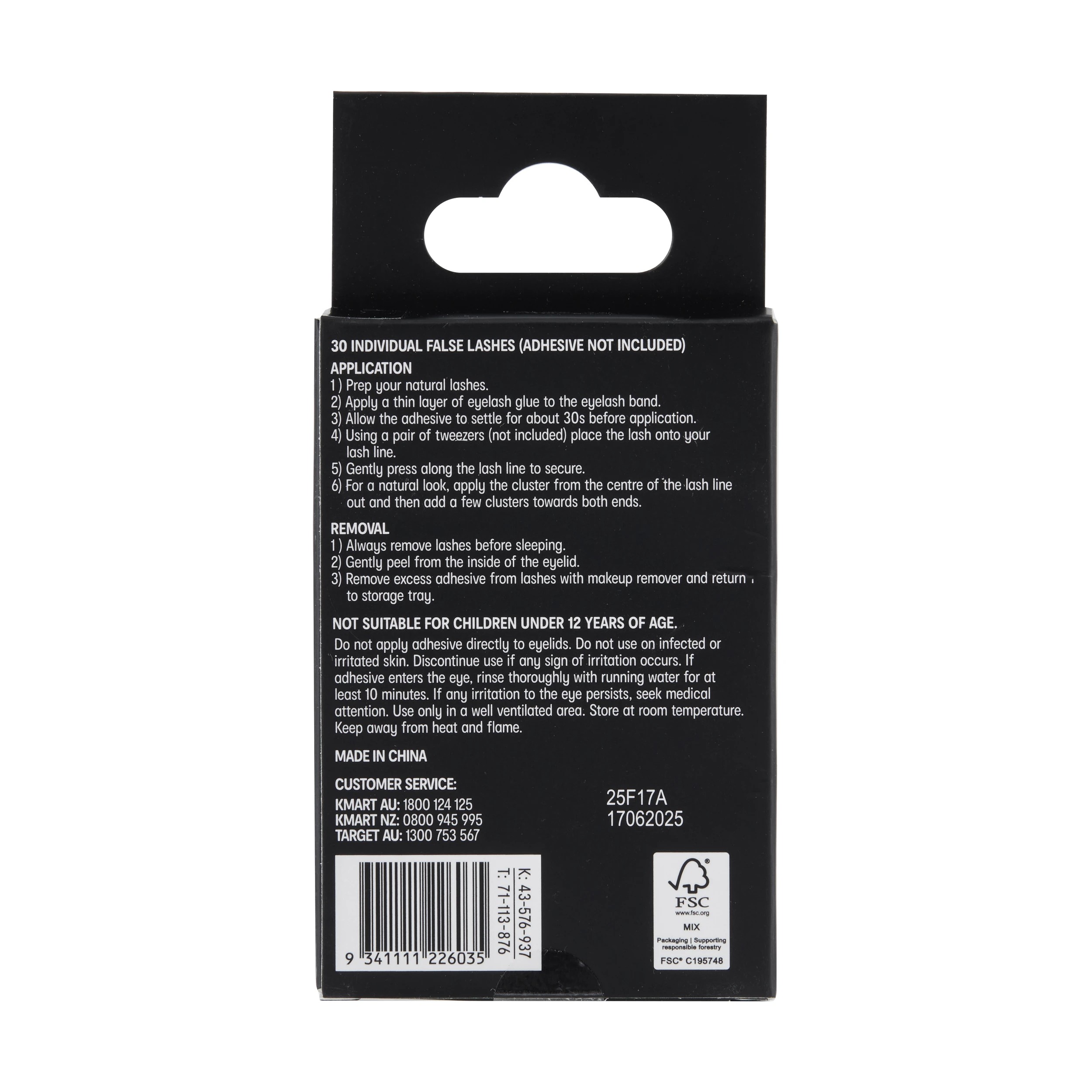 5 OXX Cosmetics 30 Pack Individual False Lashes - No. 412, 5 of 5