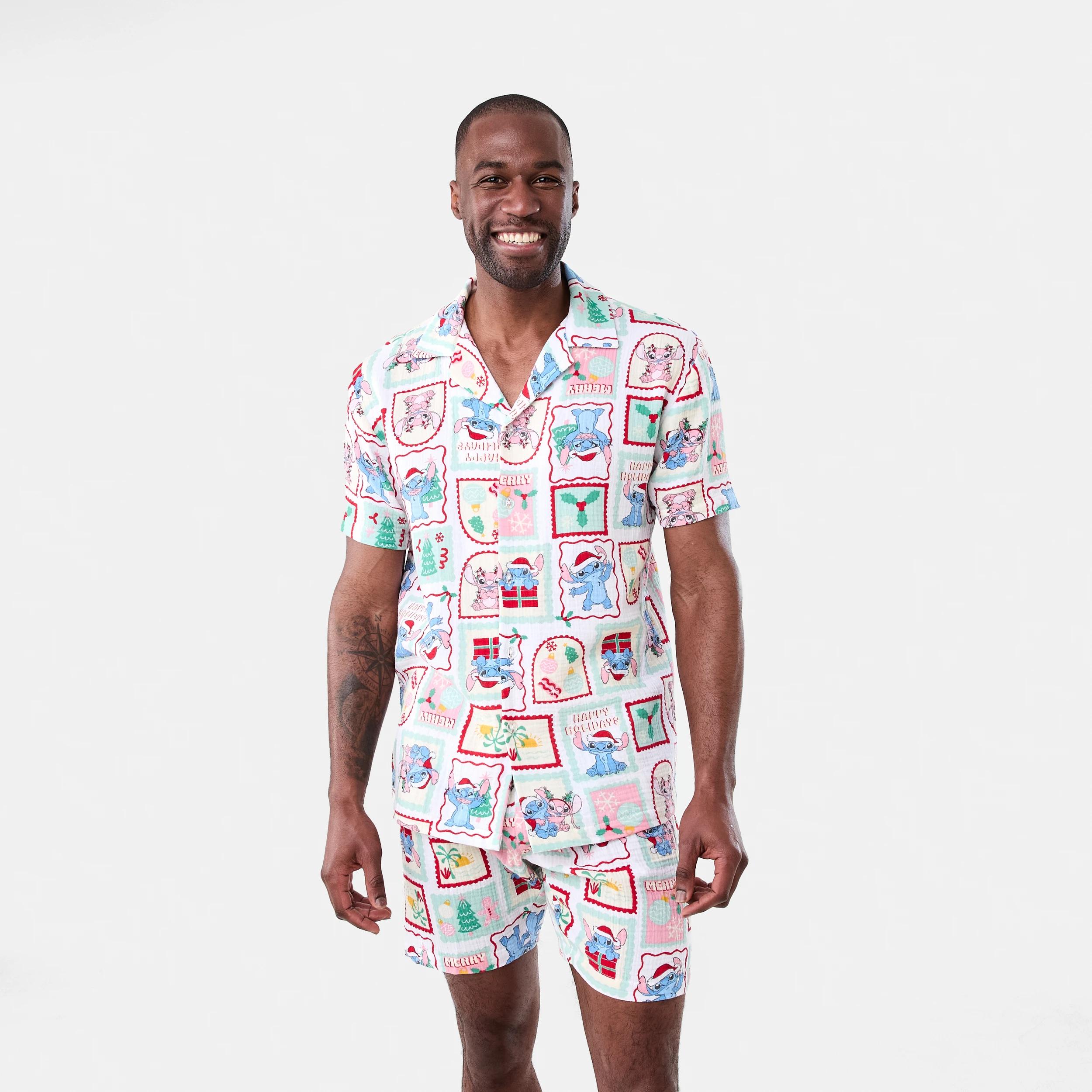 1 Disney Lilo & Stitch License Christmas Pyjama Set LILO AND STITCH XMAS FAMILY, 1 of 7