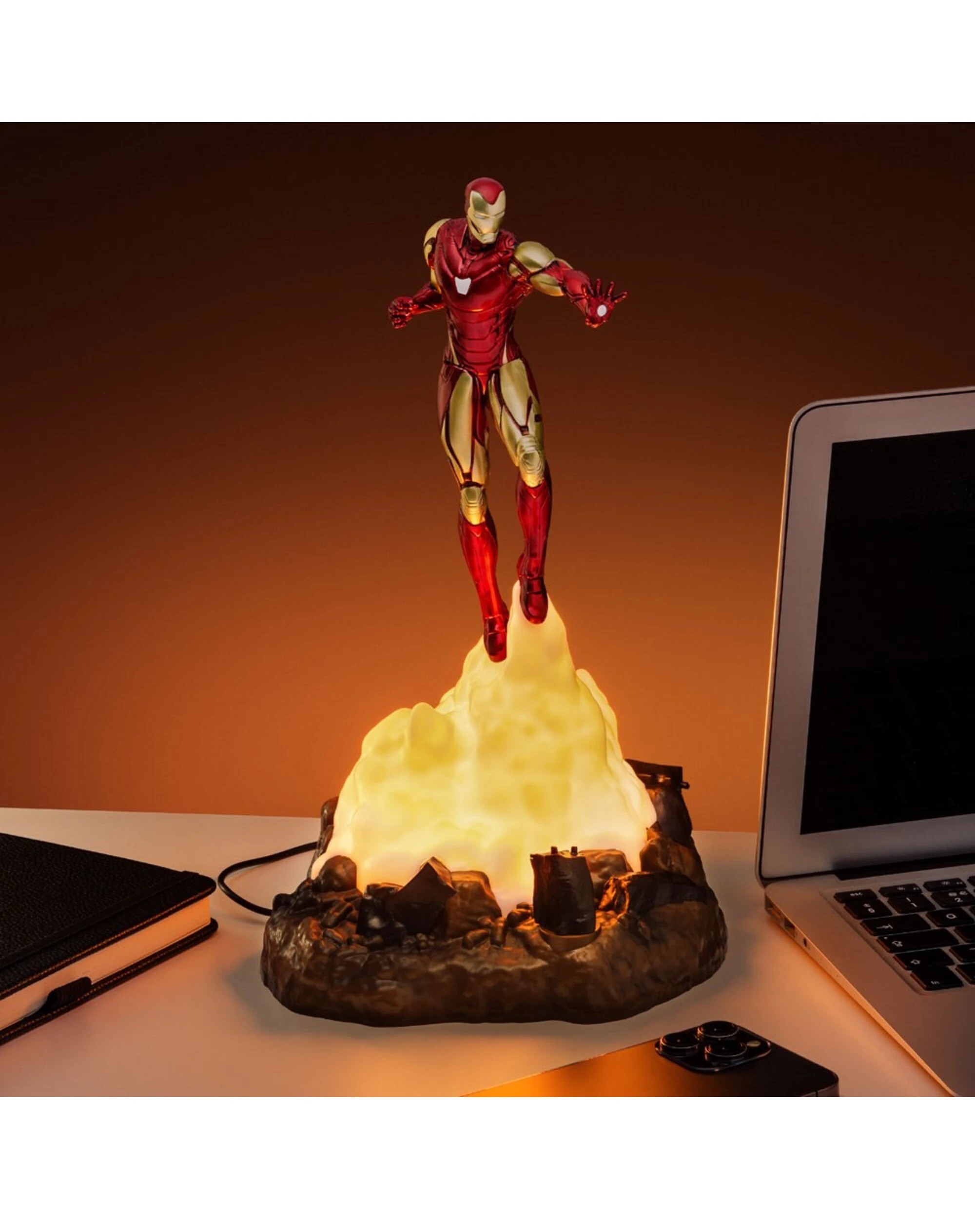 3 Marvel - Iron Man Diorama Light - Multi, 3 of 6