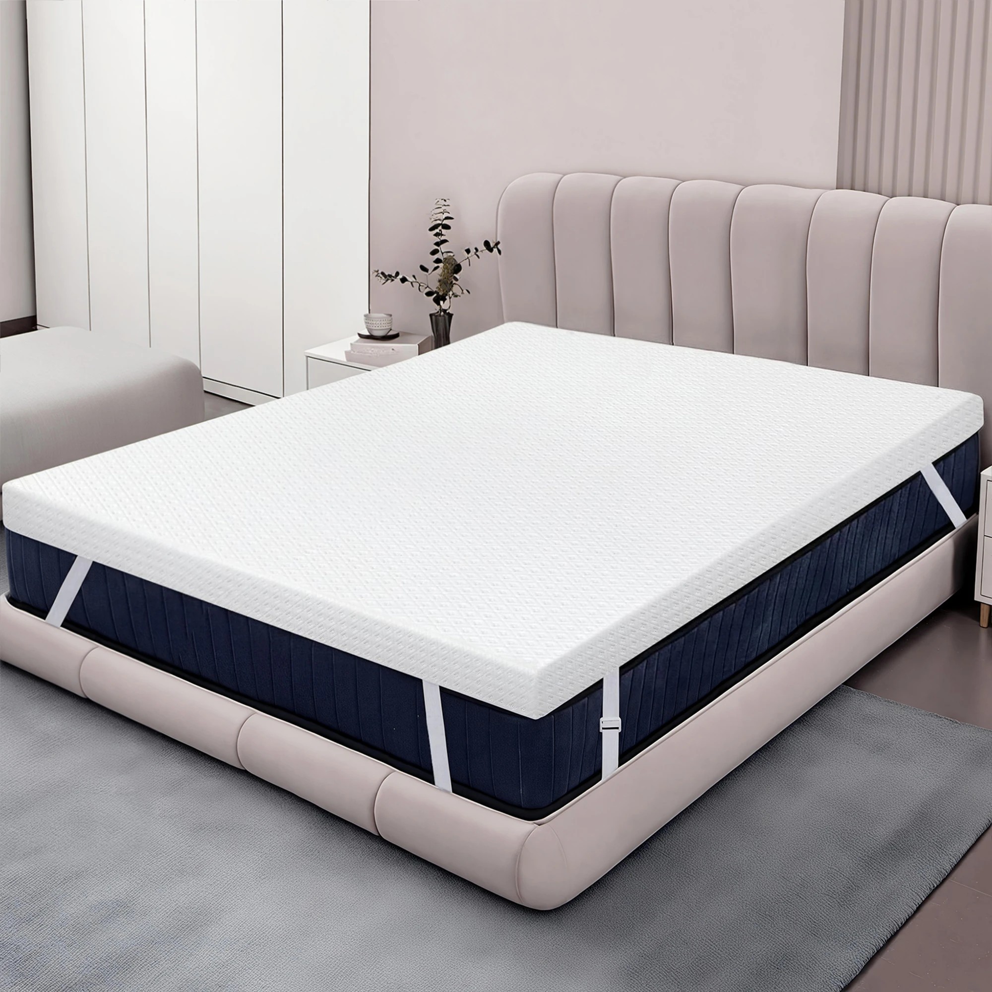 8 Dreamz 4 Inch Memory Foam Mattress Gel - Queen Bed, 8 of 9