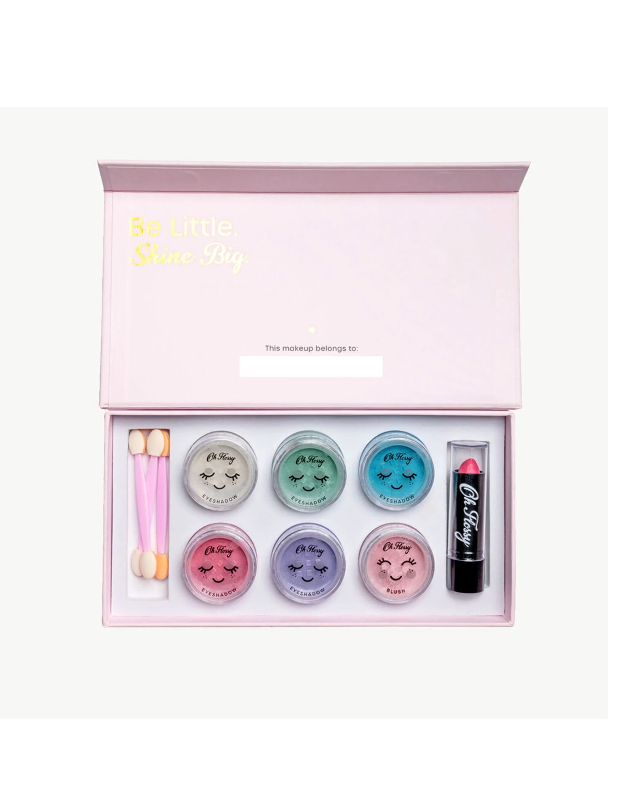 2 Oh Flossy 10pc Deluxe Makeup Cosmetic Set - Pink, 2 of 7