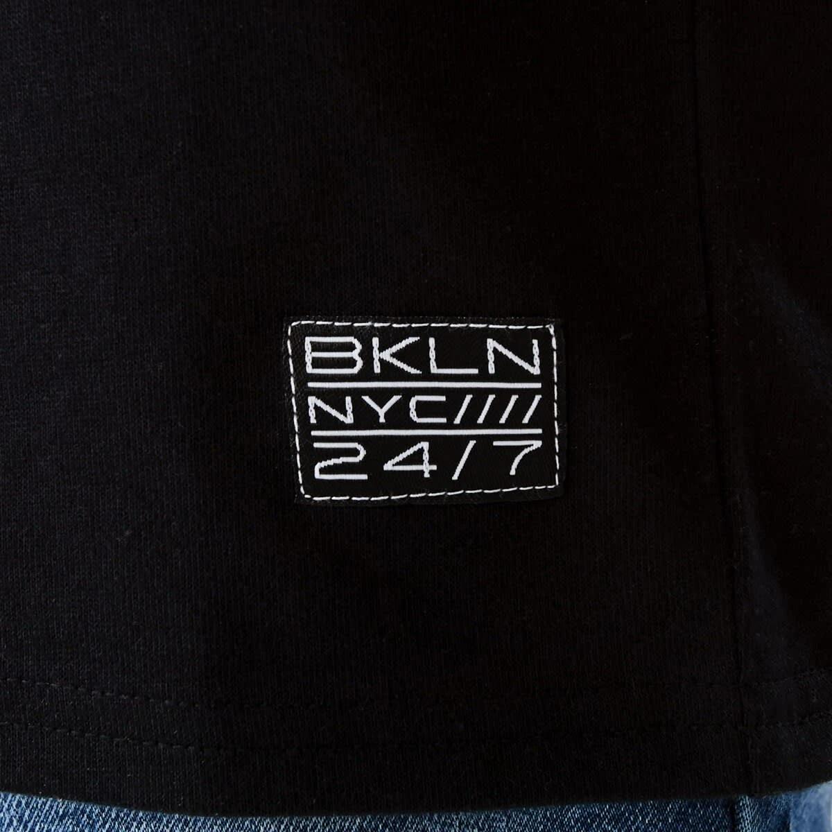 5 Short Sleeve Oversized T-shirt Black, 5 of 9