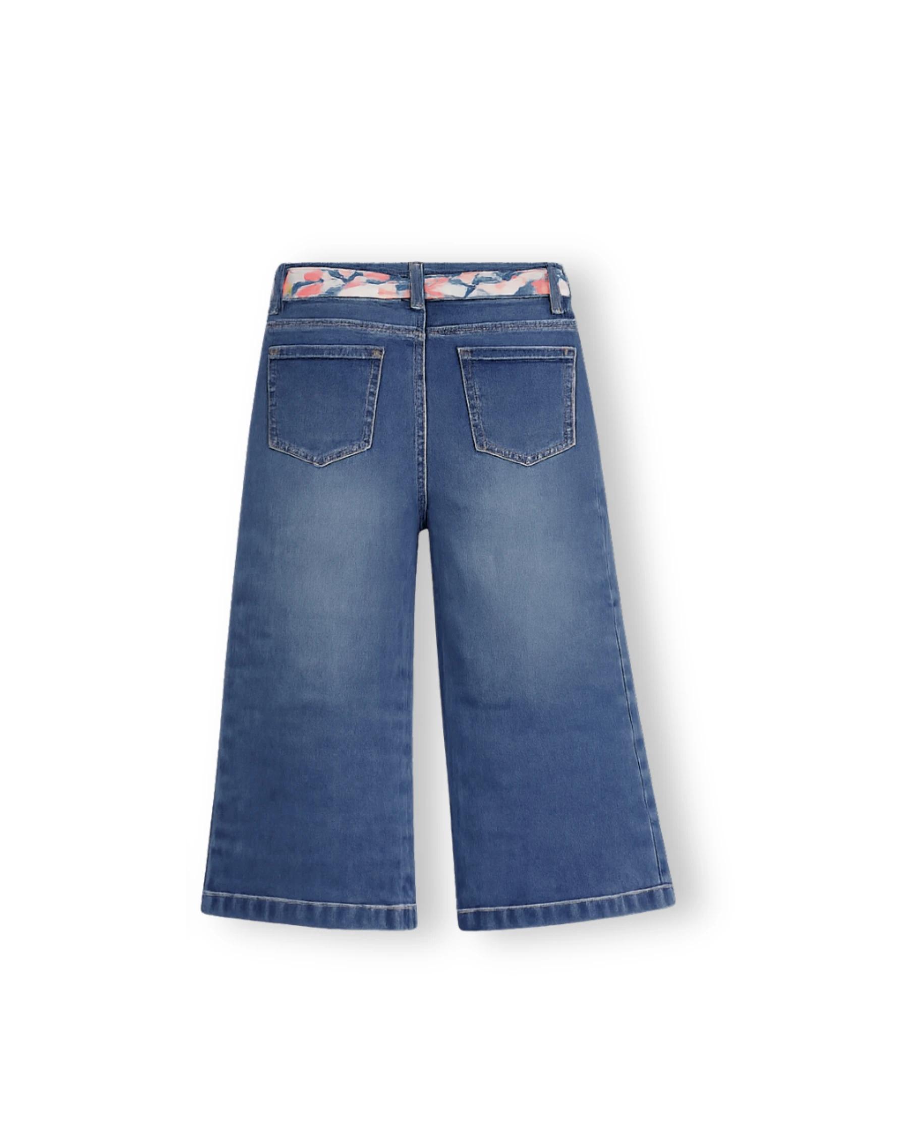 2 Big Softies G & J Floral Embroidered Wide Leg Jeans , 2 of 4