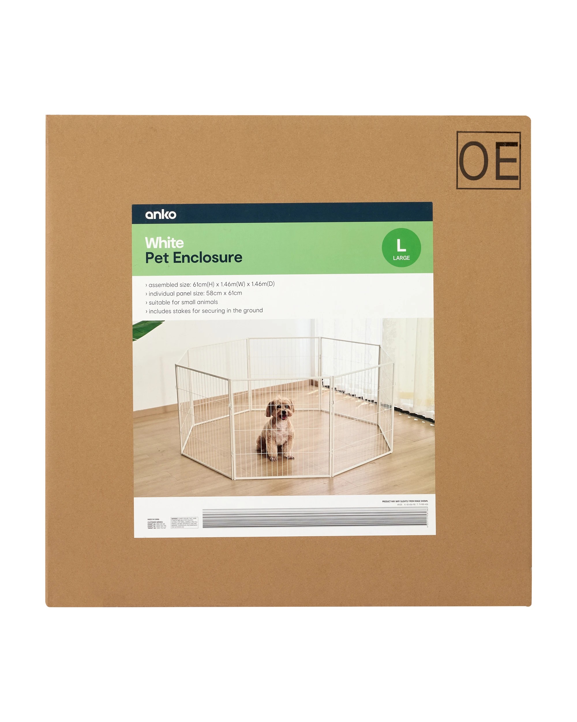 9 Pet Enclosure - White, 9 of 9