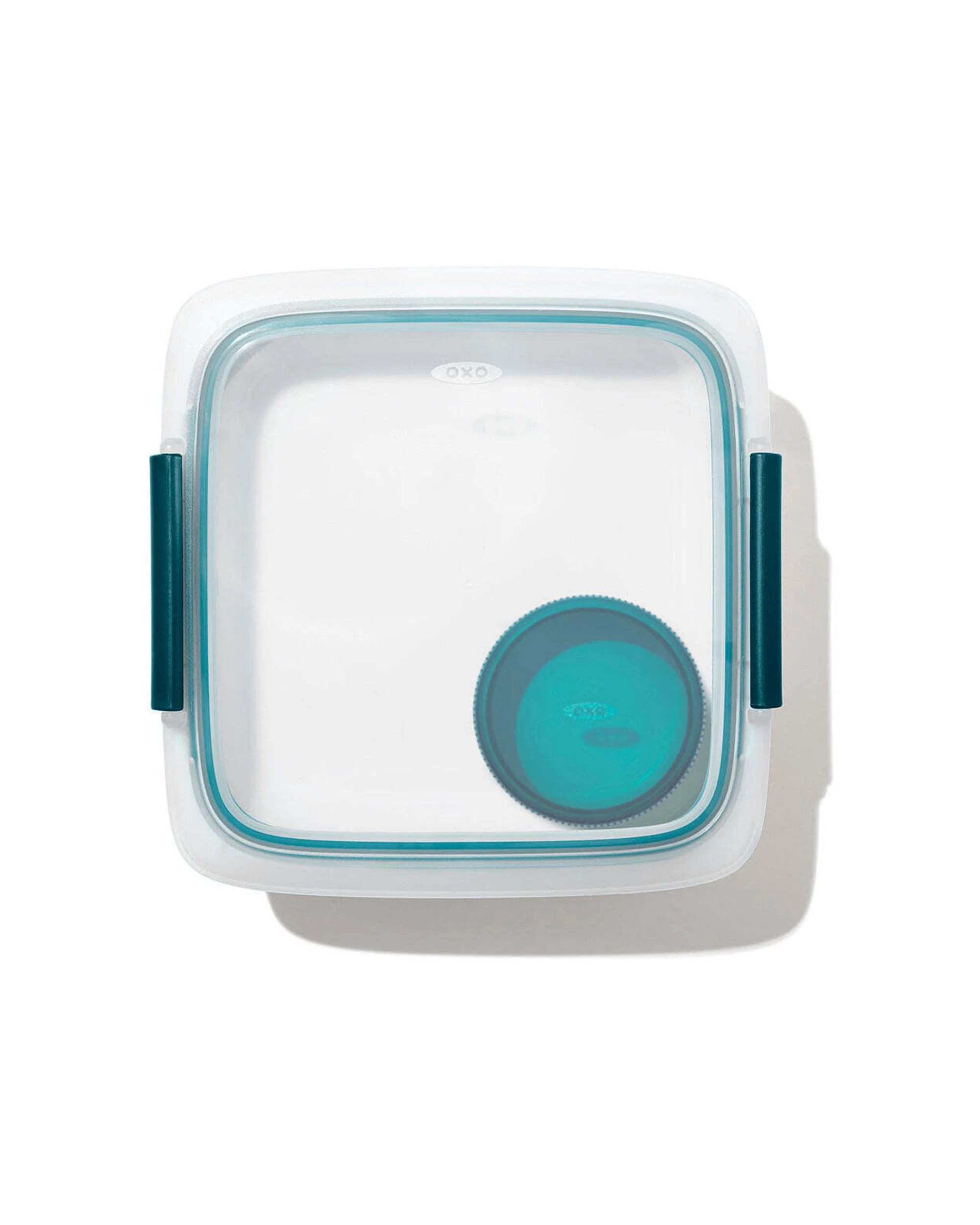 1 Oxo Prep & Go 20cm Plastic Salad Container Leak Proof Lid Microwave Safe - Clear, 1 of 1