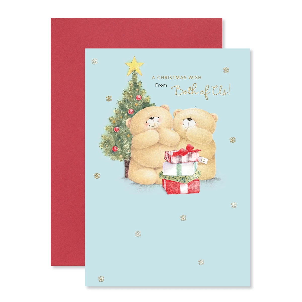 1 Hallmark Christmas Card - From Both of Us, 1 of 3