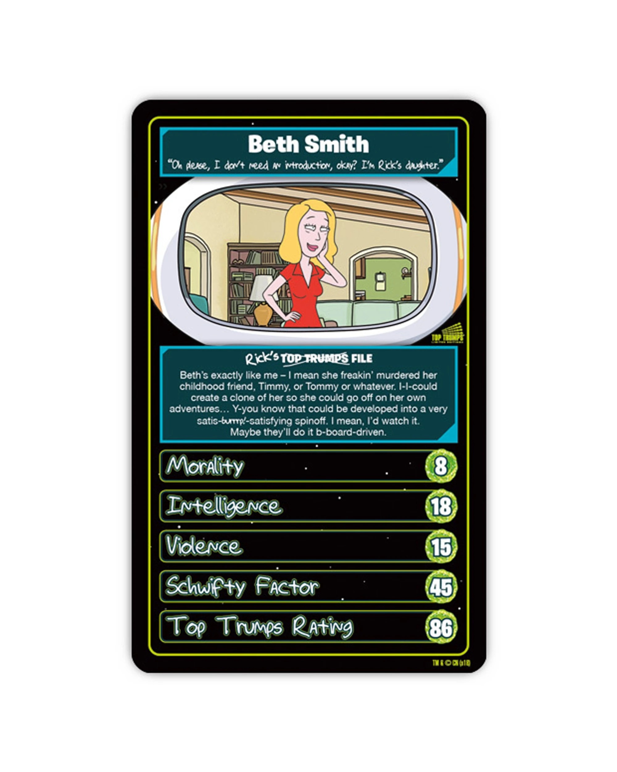 3 Top Trumps Rick And Morty Card Game - Multi, 3 of 4