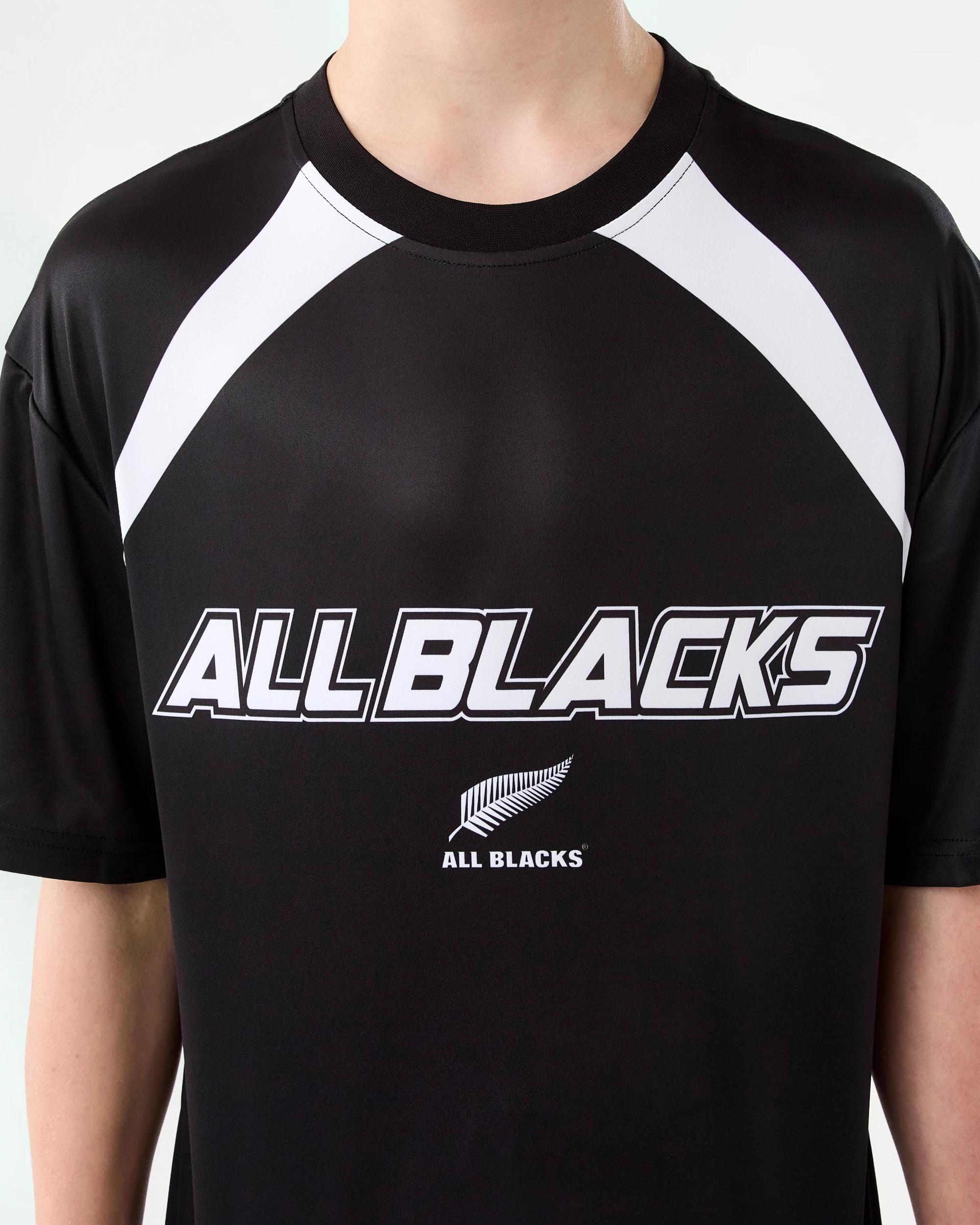 4 All Blacks Youth T-shirt Black, 4 of 7