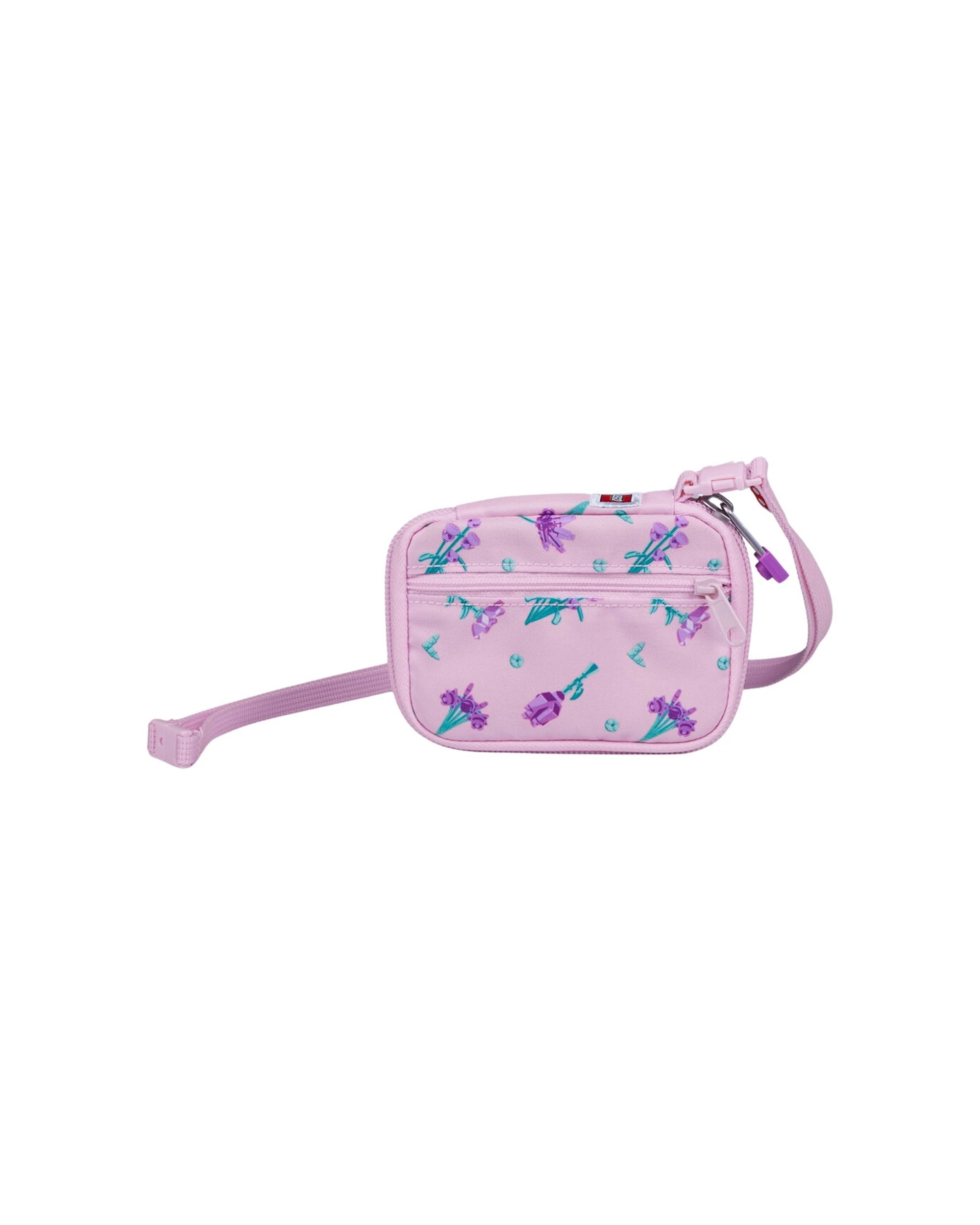 2 LEGO Card Wallet With Coin Money Storage Holder Flowers Kids Accessory 8x11.5cm - Pattern, 2 of 2
