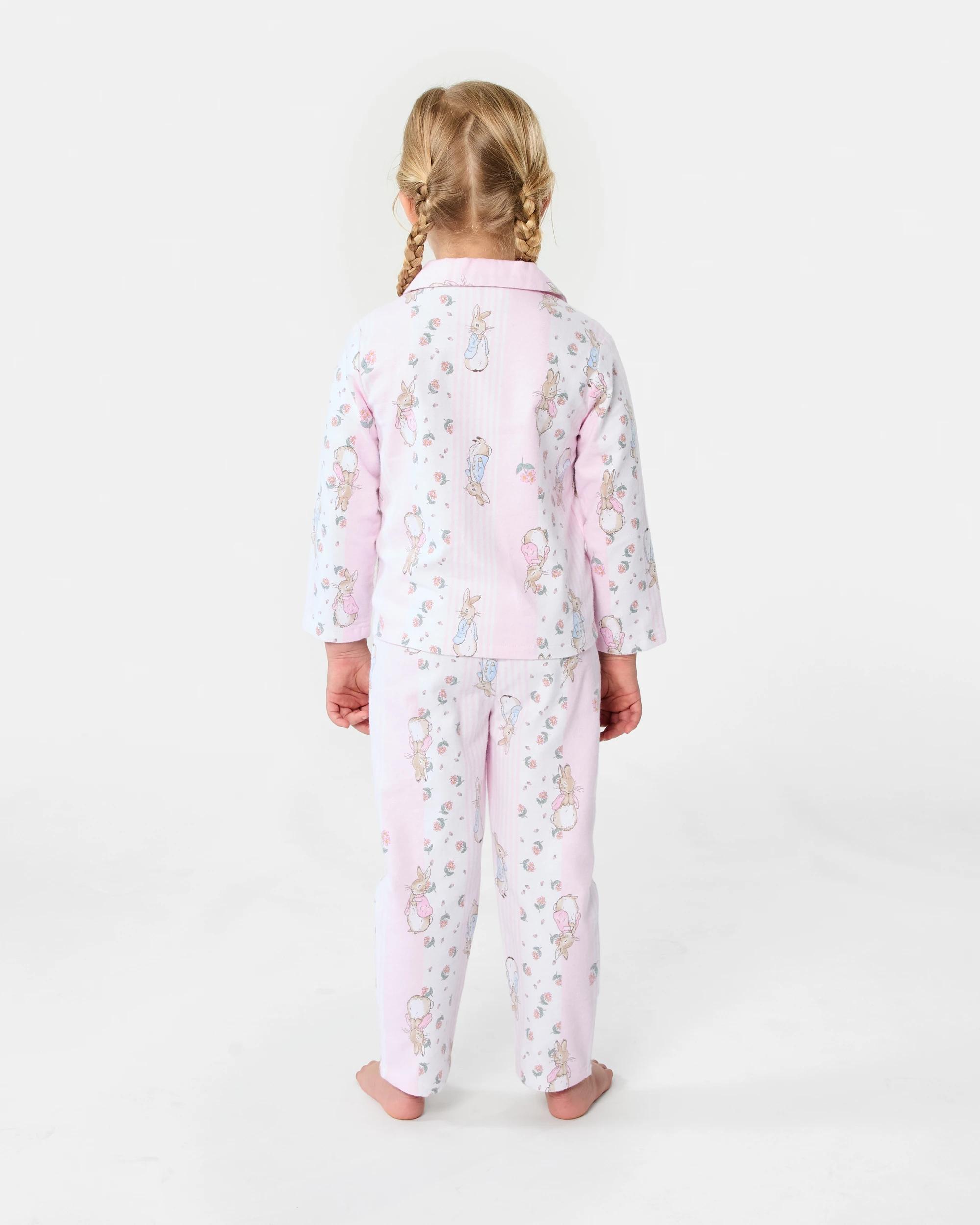 2 Peter Rabbit License Flannel Pyjama Set P Rabbit, 2 of 8