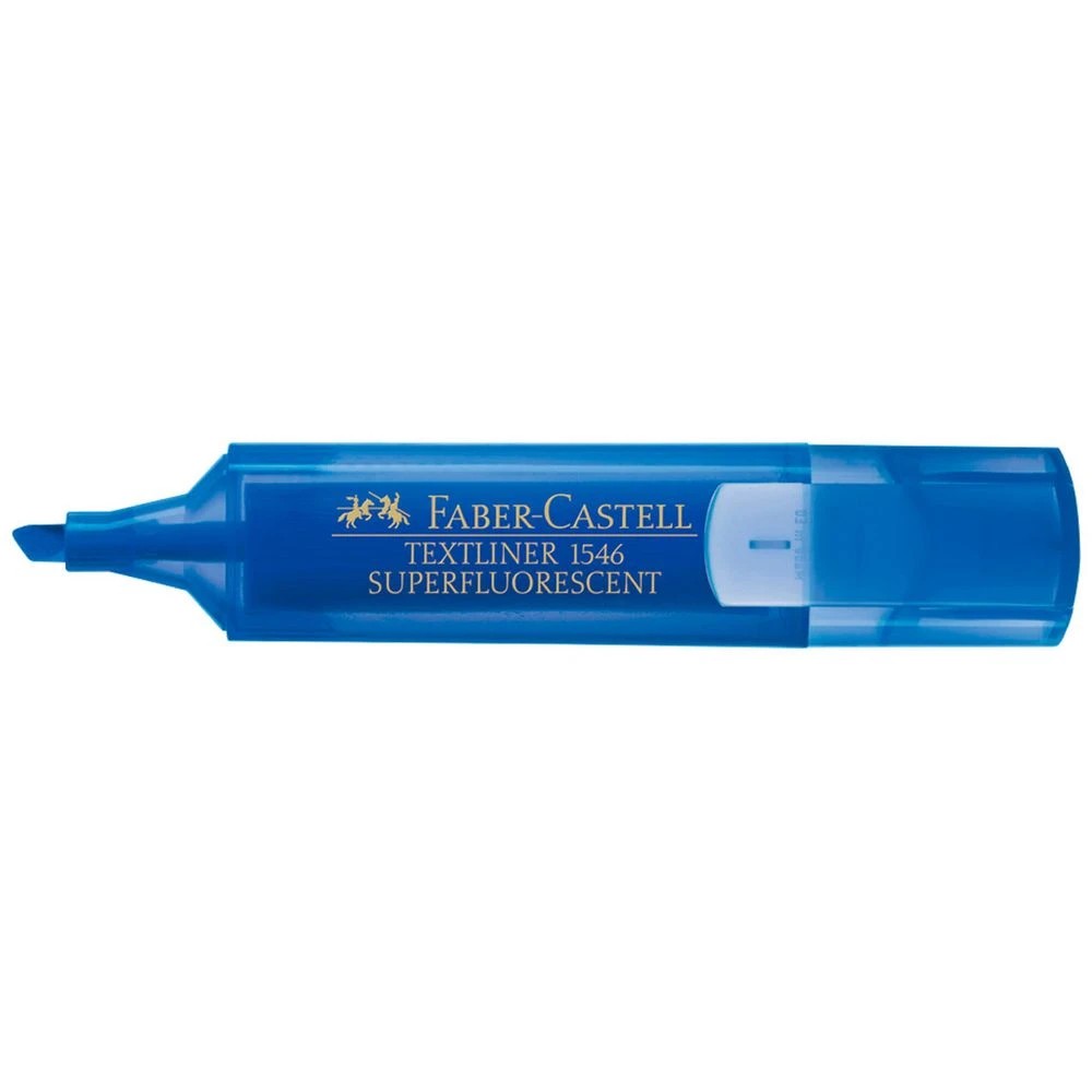 1 Faber-Castell Textliner Fluoro Highlighter Blue, 1 of 2