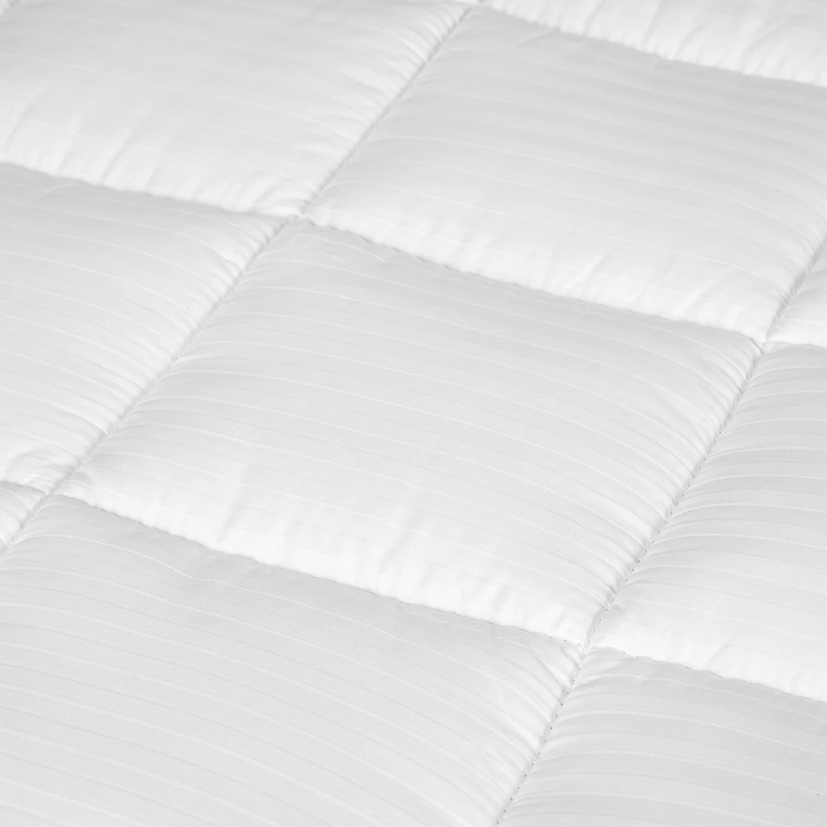 4 High Loft Mattress Topper - Double Bed, White, 4 of 5
