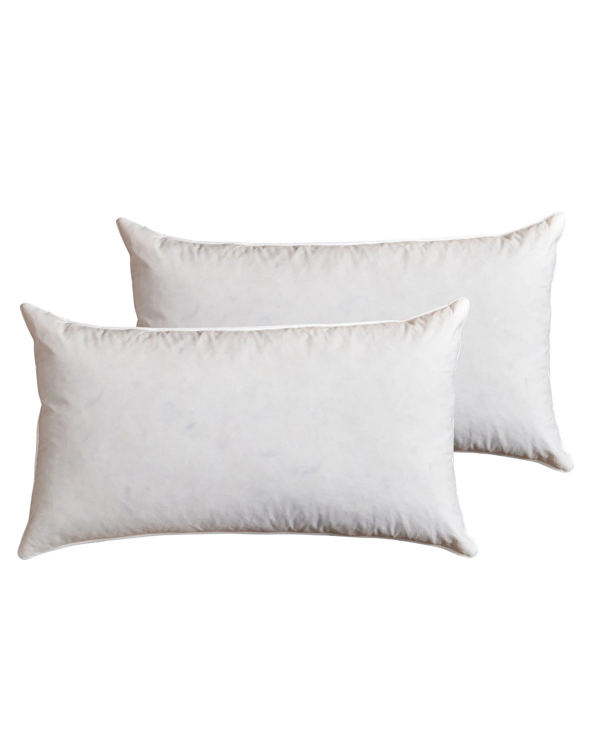 4 Dreamaker Goose Feather and Down King Pillow Twin Pack - White, 4 of 4
