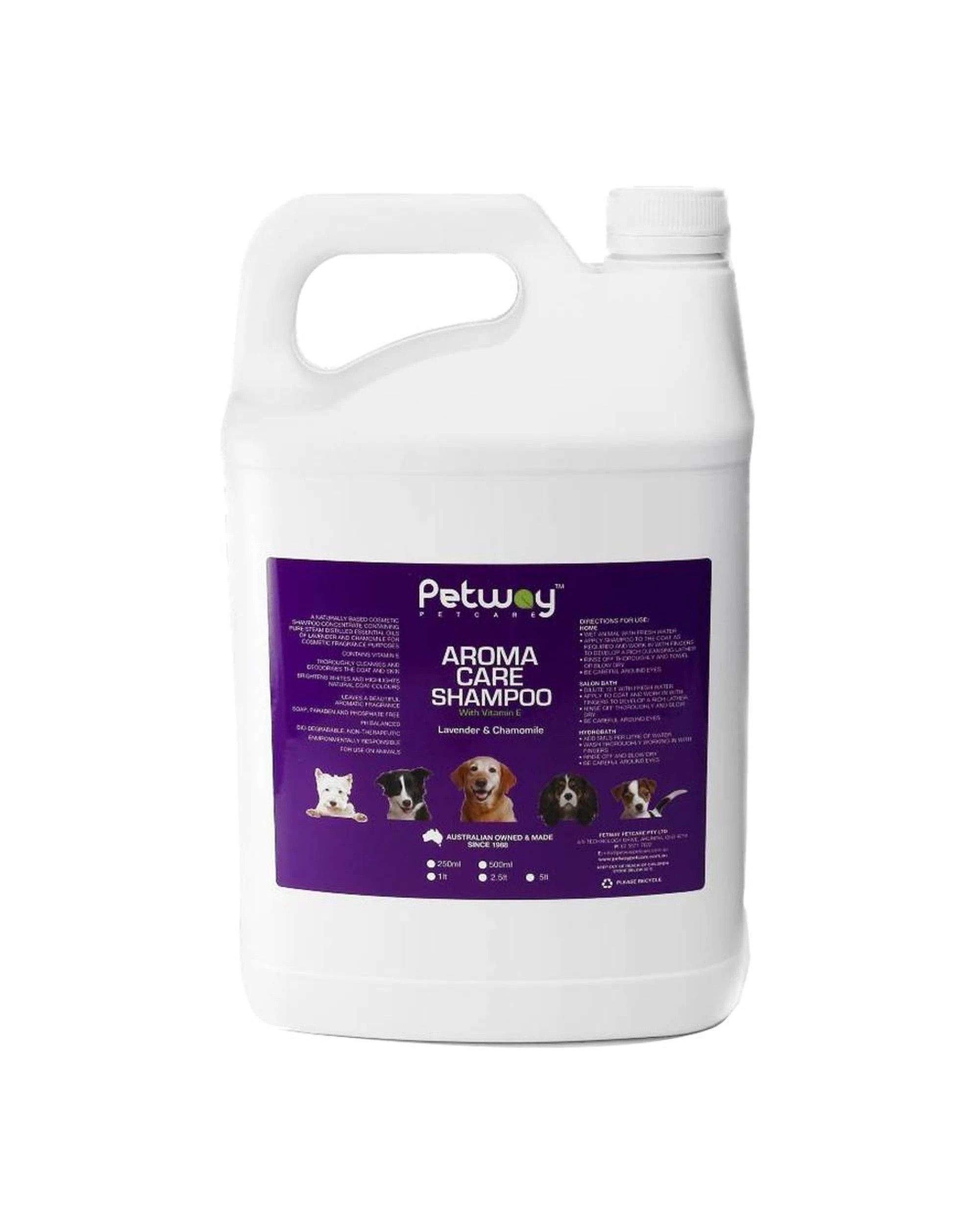 1 Petway Petcare Aroma Care Pet Dog Grooming Shampoo with Vitamin E 5L, 1 of 1