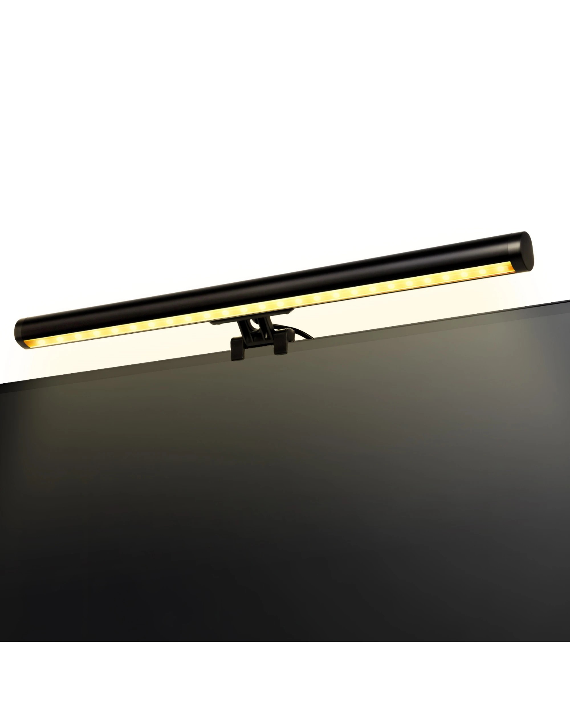 1 Advwin 40cm Monitor Light RGB Backlight Dual Light Computer Light Bar Gaming Office Desk Lamp - Multi, 1 of 6