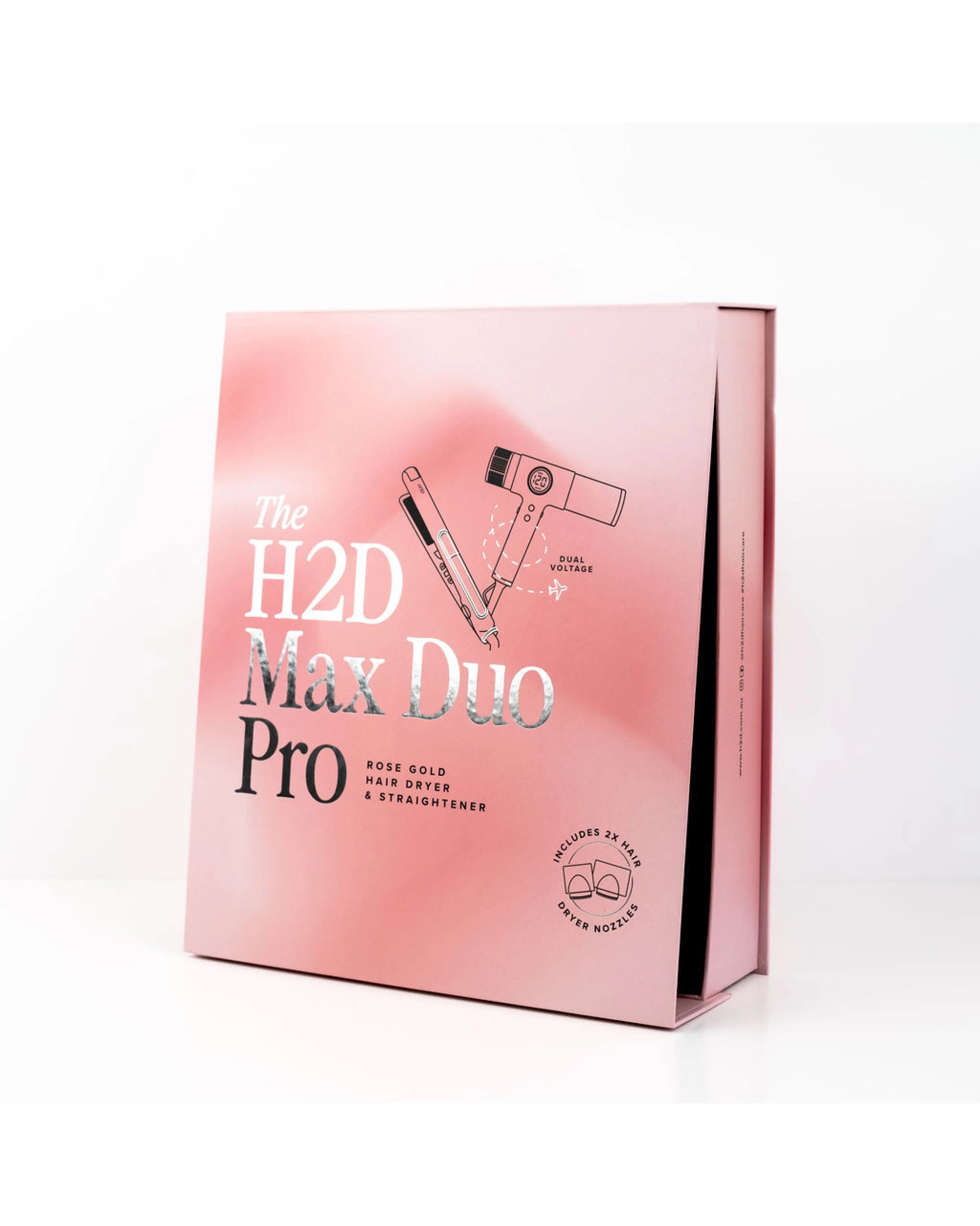 6 H2D Max Duo Linear Straightener & Blowdryer Combo - Rose Gold, 6 of 6