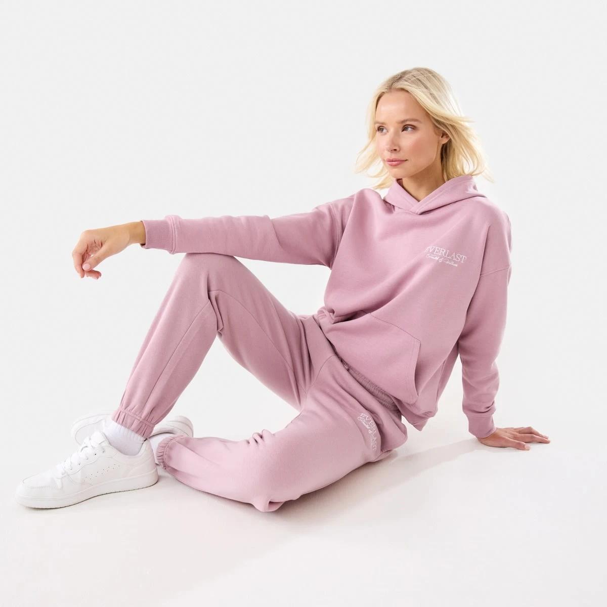 8 Everlast Womens Street Trackpants Dusty Pink, 8 of 9