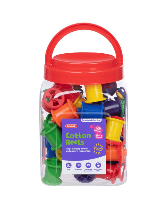 Kadink Cotton Reels and Threading Laces 48 Pack
