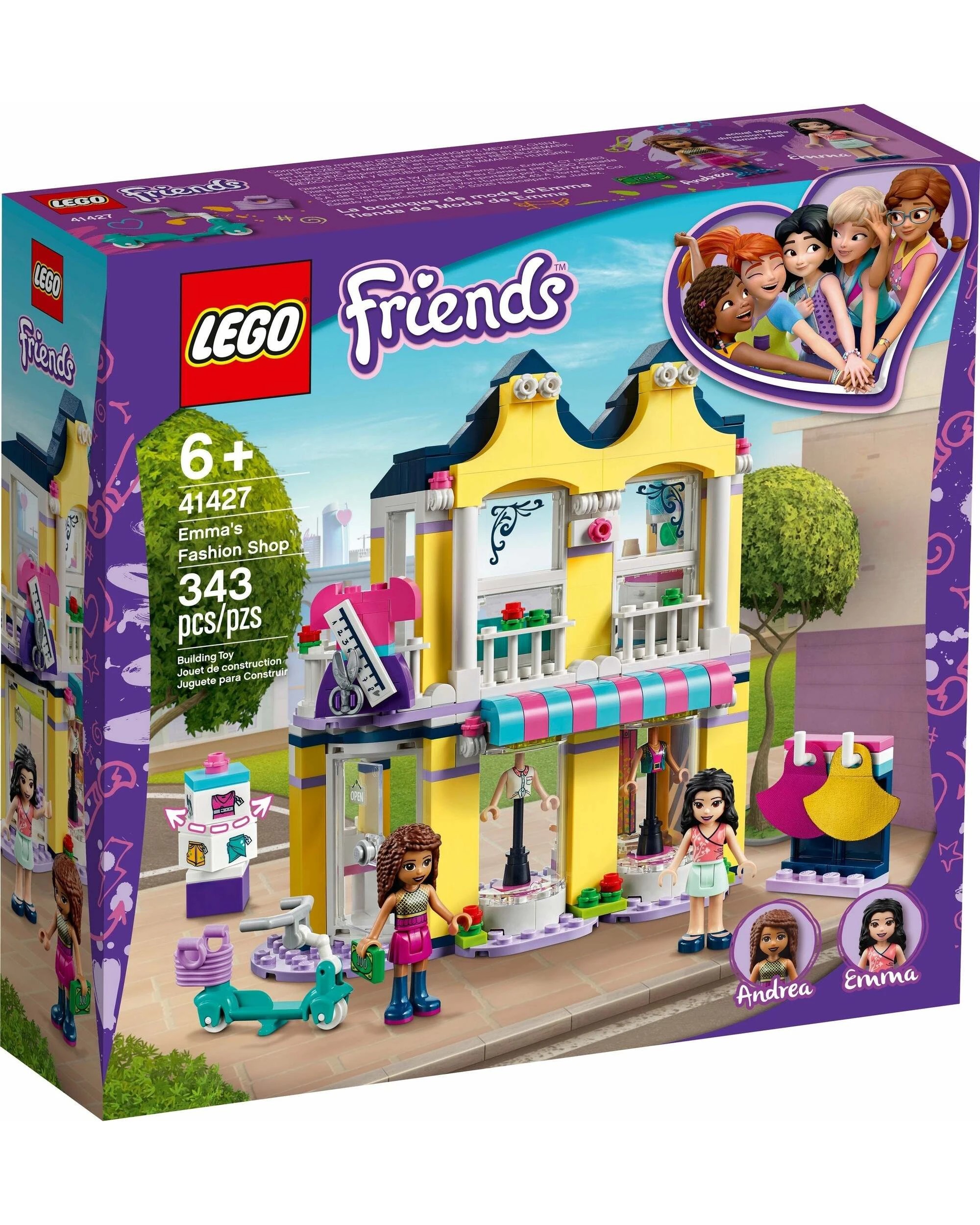 1 LEGO Friends 41427 Emma's Fashion Shop, 1 of 5