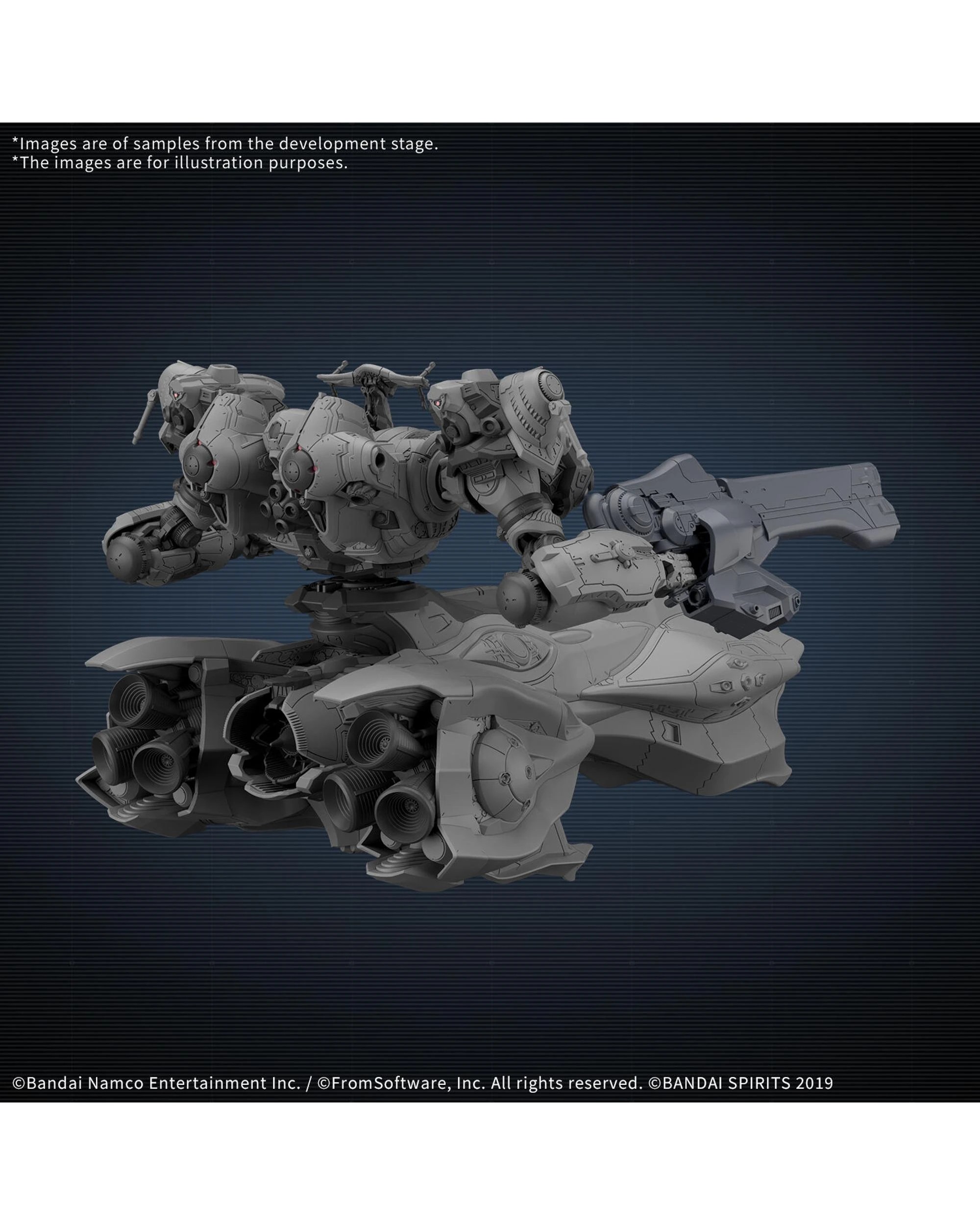 2 Bandai 30MM Armored Core VI: Fires of Rubicon Arquebus ADD VE-40A Model Kit, 2 of 3