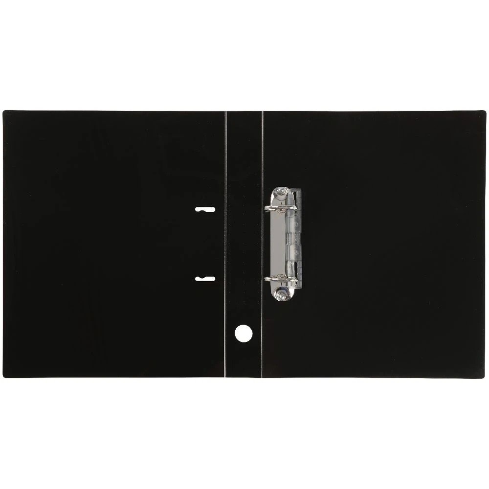 3 King Jim A4 2 D-Ring Simplease Binder 30mm Black, 3 of 4