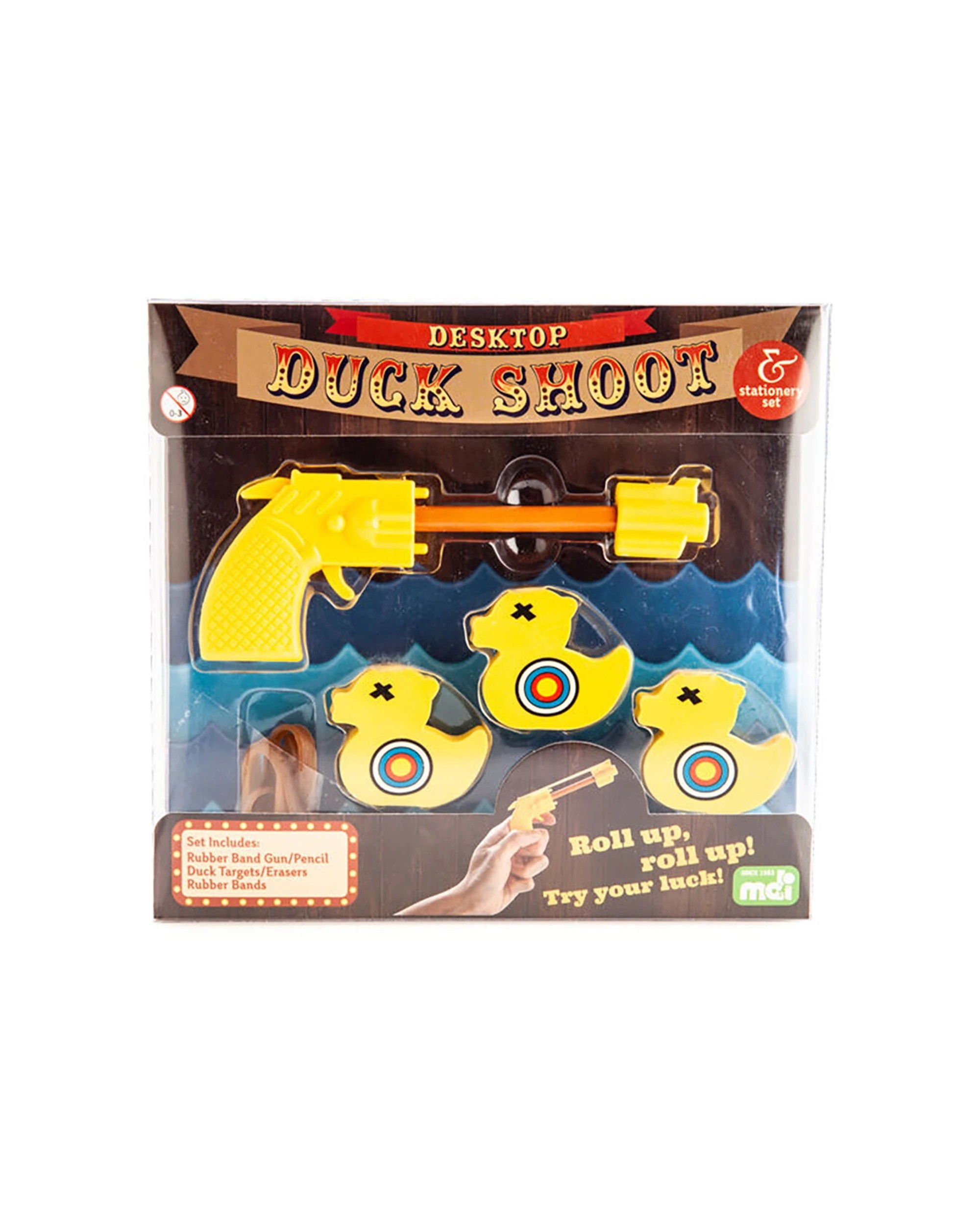 1 MDI Desktop Game Duck Shooting Set Family Toy 8y+ - Yellow, 1 of 6