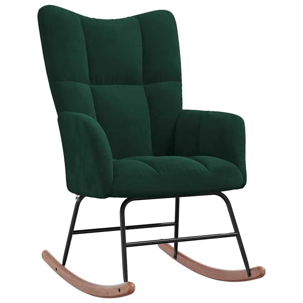 2 vidaXL Rocking chair Appealing Design - Green, 2 of 9