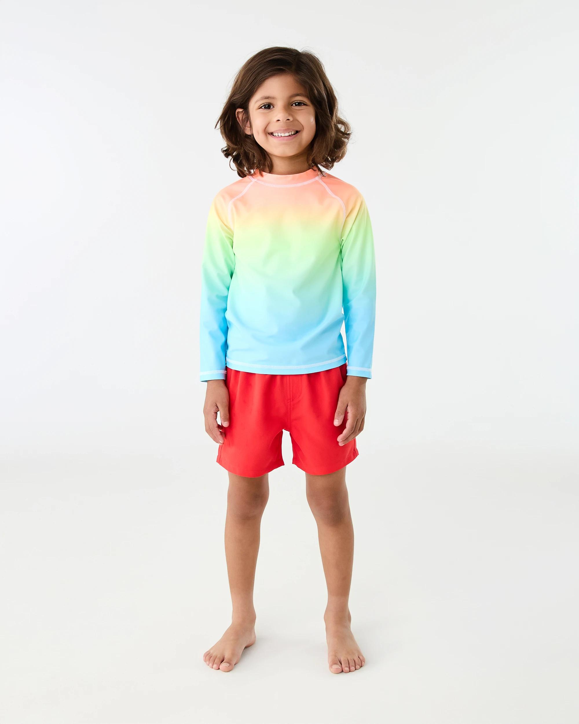 4 Plain Boardshorts Pop Red, 4 of 5
