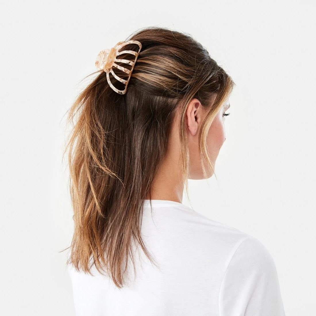 3 3 Pack Mix Statement Claw Hair Clips, 3 of 4