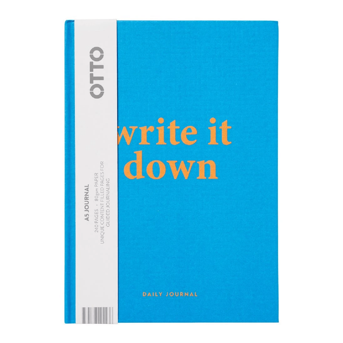 1 Otto A5 Write It Down Journal 240 Page Blue, 1 of 3
